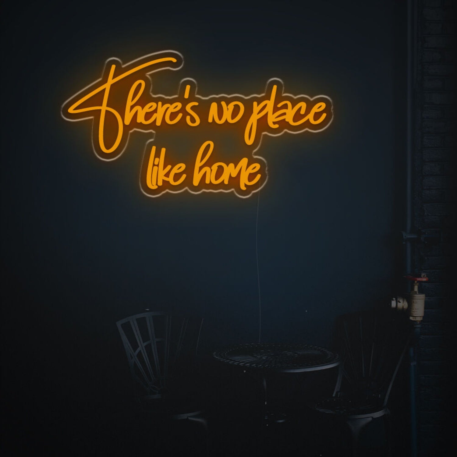 Warm Glow Of There Is No Place Like Home Led Neon Sign | Shineneon