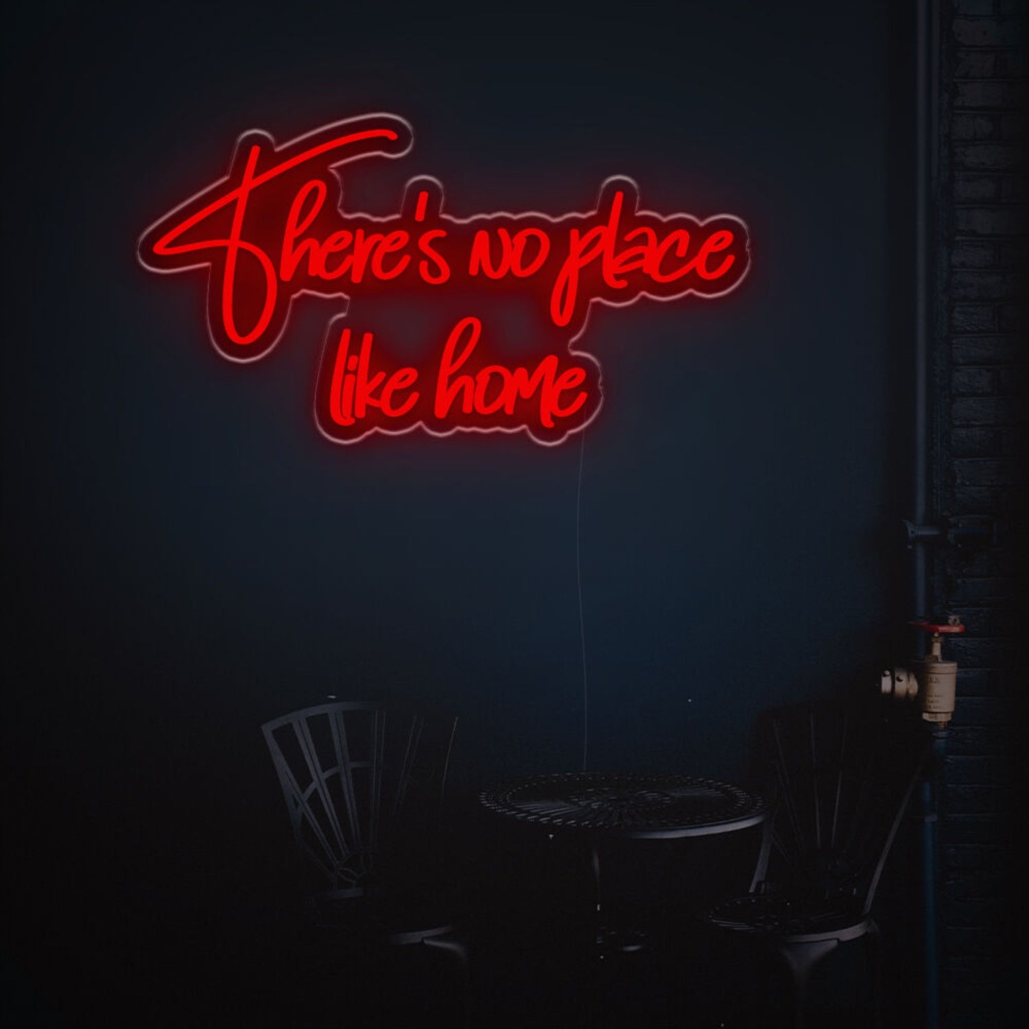 Warm Glow Of There Is No Place Like Home Led Neon Sign | Shineneon