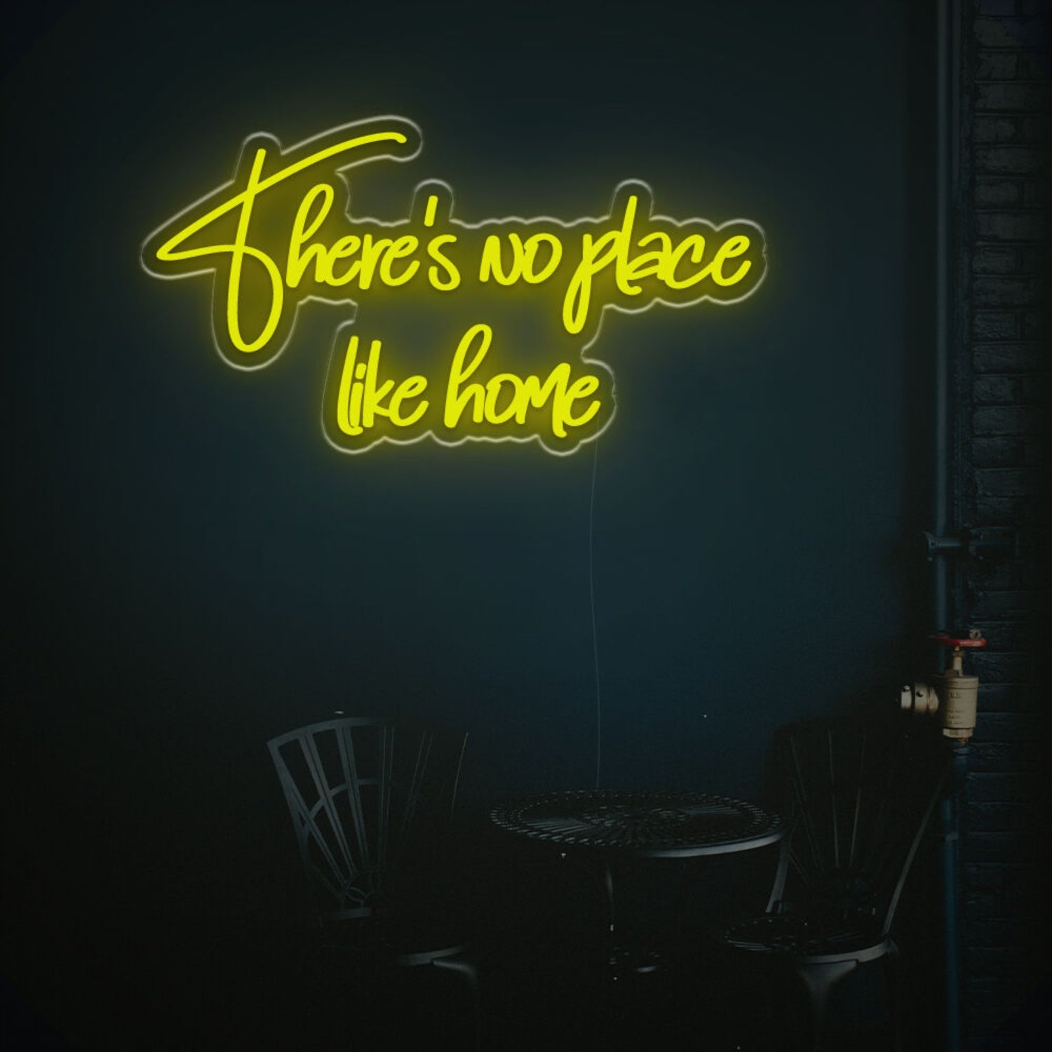 Warm Glow Of There Is No Place Like Home Led Neon Sign | Shineneon