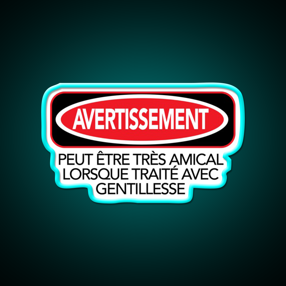 Warning Man Cave Bar Led Neon Sign Rgb Color