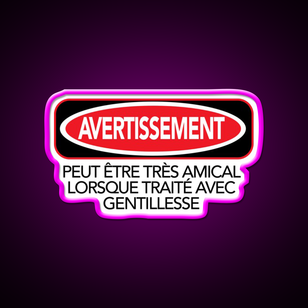 Warning Man Cave Bar Led Neon Sign Rgb Color