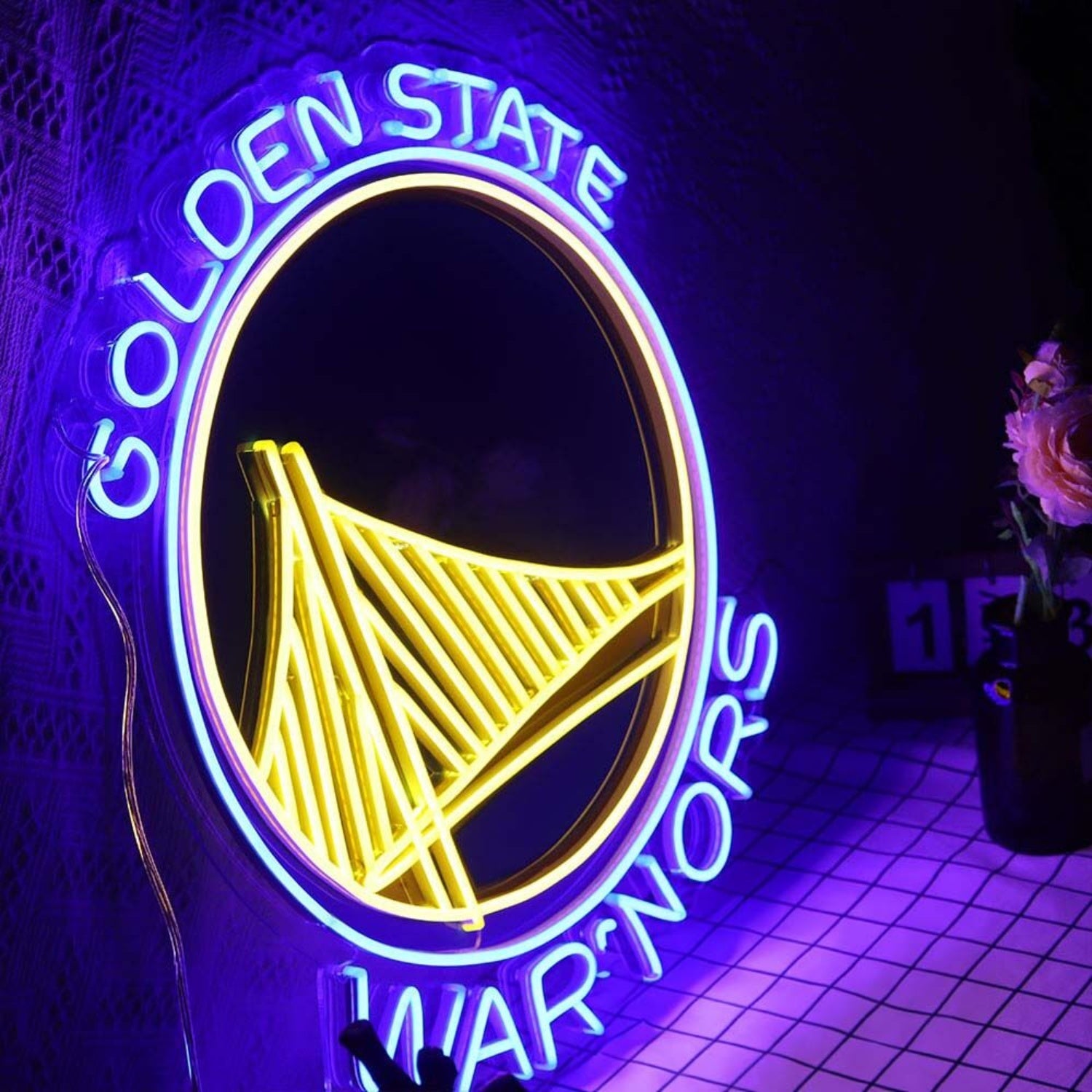 Warriors Led Neon Sign For Sports Fans | Shineneon