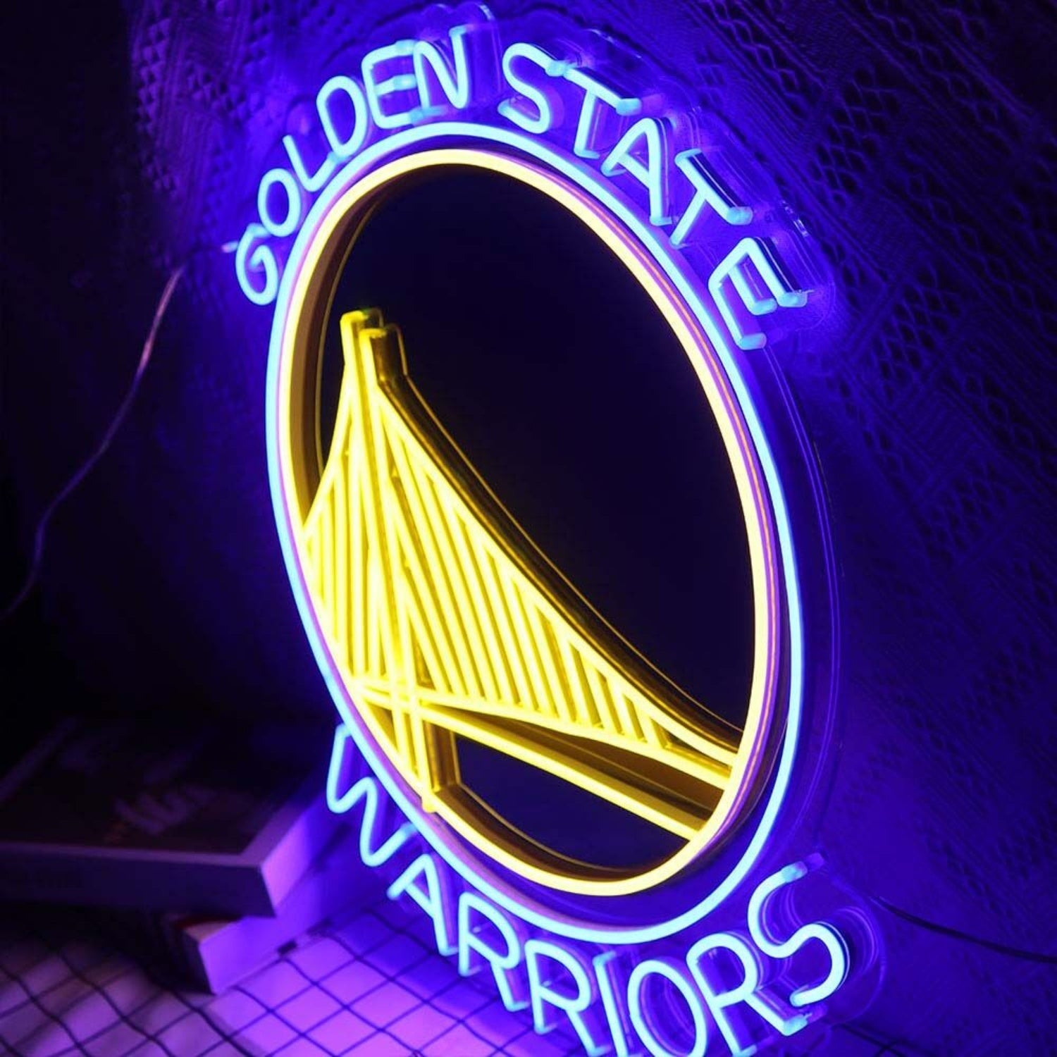 Warriors Led Neon Sign For Sports Fans | Shineneon