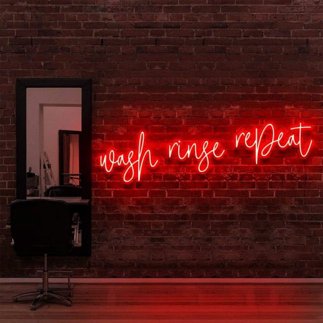 Wash Rinse Repeat Led Sign Business Neon Sign - Shineneon