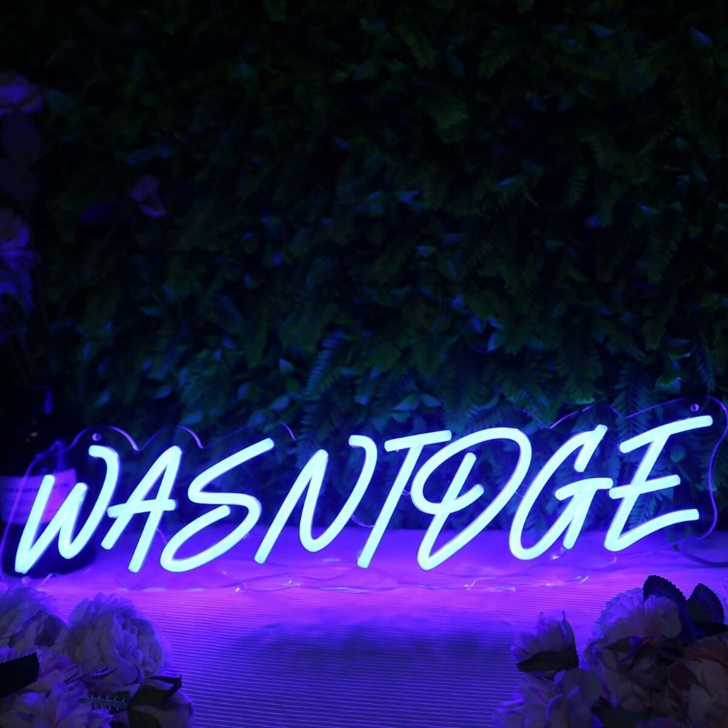 Wasnidge Blue Led Neon Sign - Shineneon