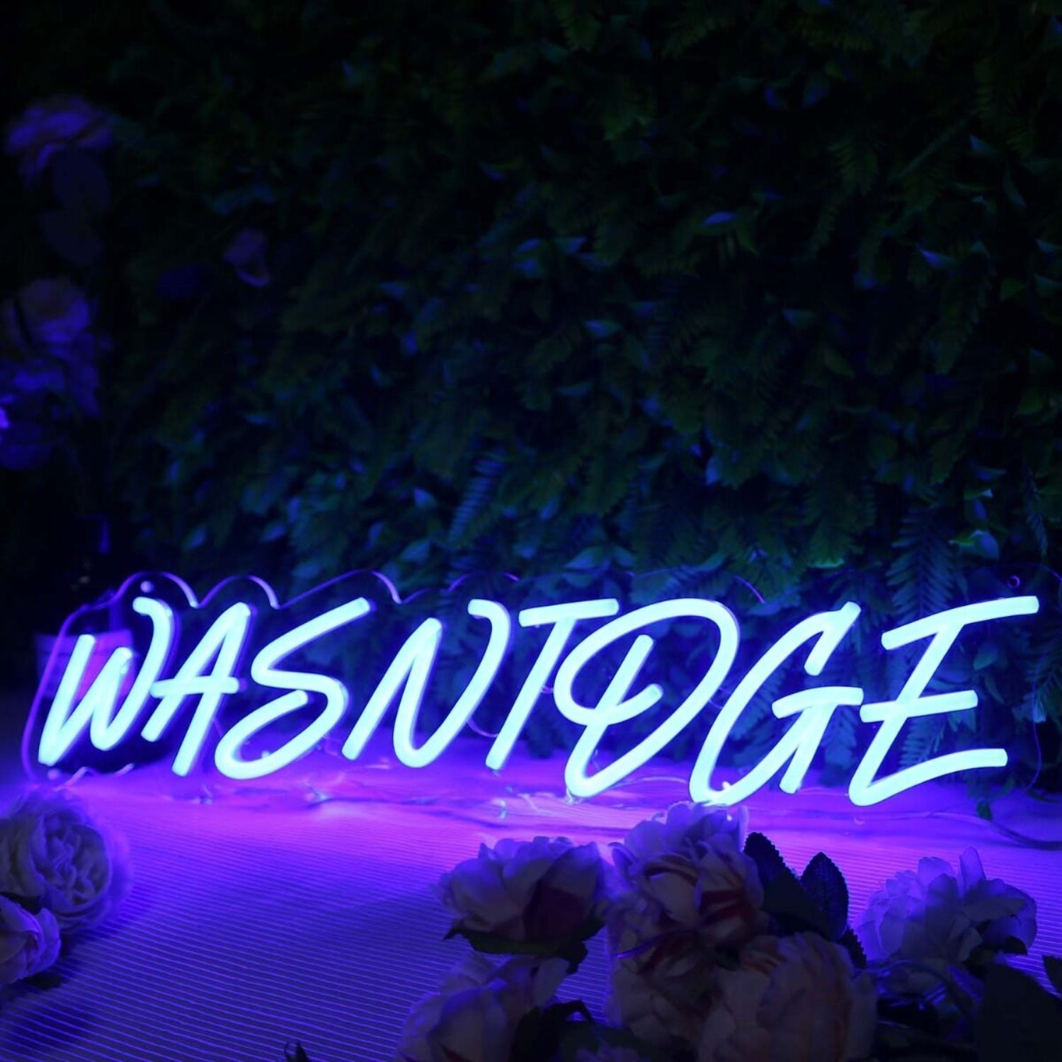 Wasnidge Blue Led Neon Sign - Shineneon