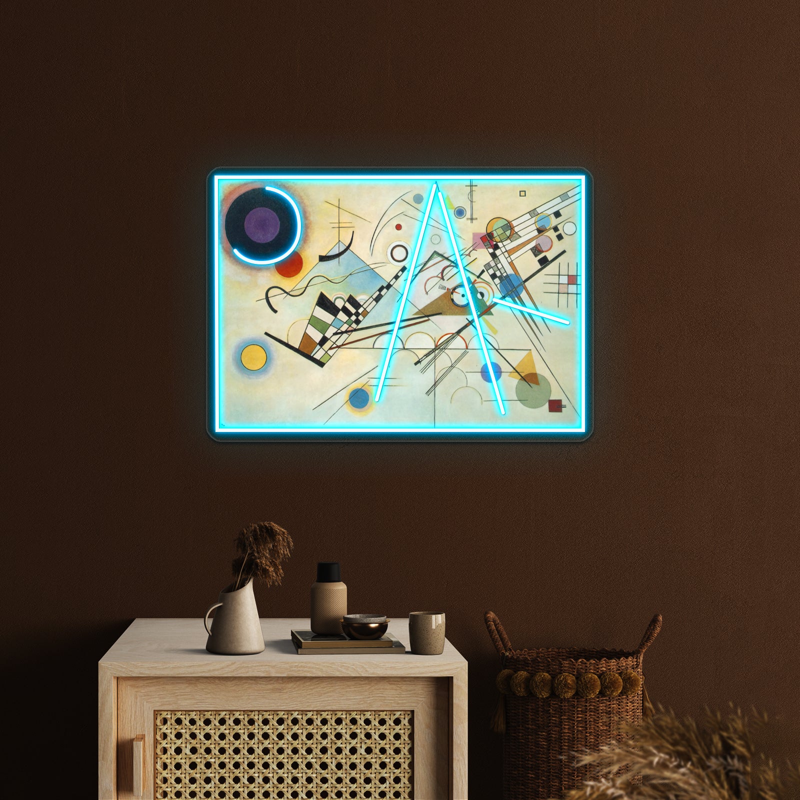 Wassily Kandinsky Composition Wall Artwork Neon Signs | Shineneon