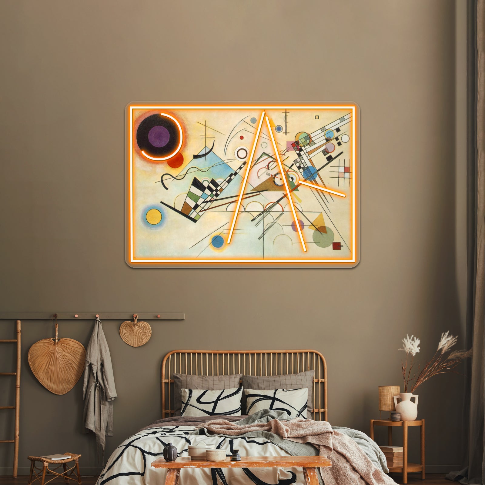 Wassily Kandinsky Composition Wall Artwork Neon Signs | Shineneon