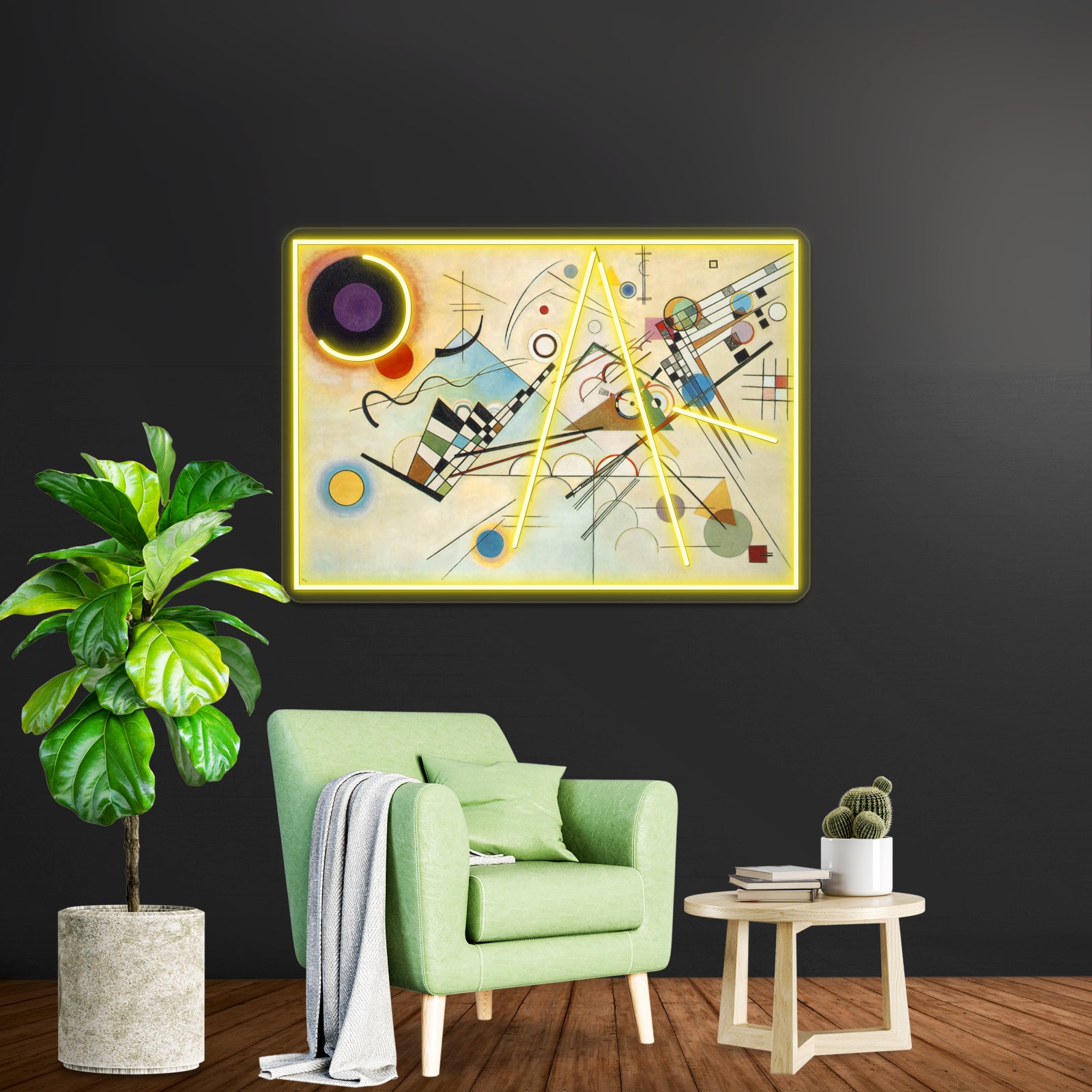 Wassily Kandinsky Composition Wall Artwork Neon Signs | Shineneon