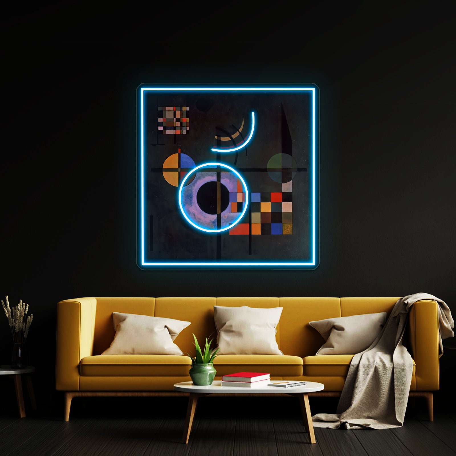 Wassily Kandisky Counter Weights Abstract Art Wall Artwork Neon Signs | Shineneon