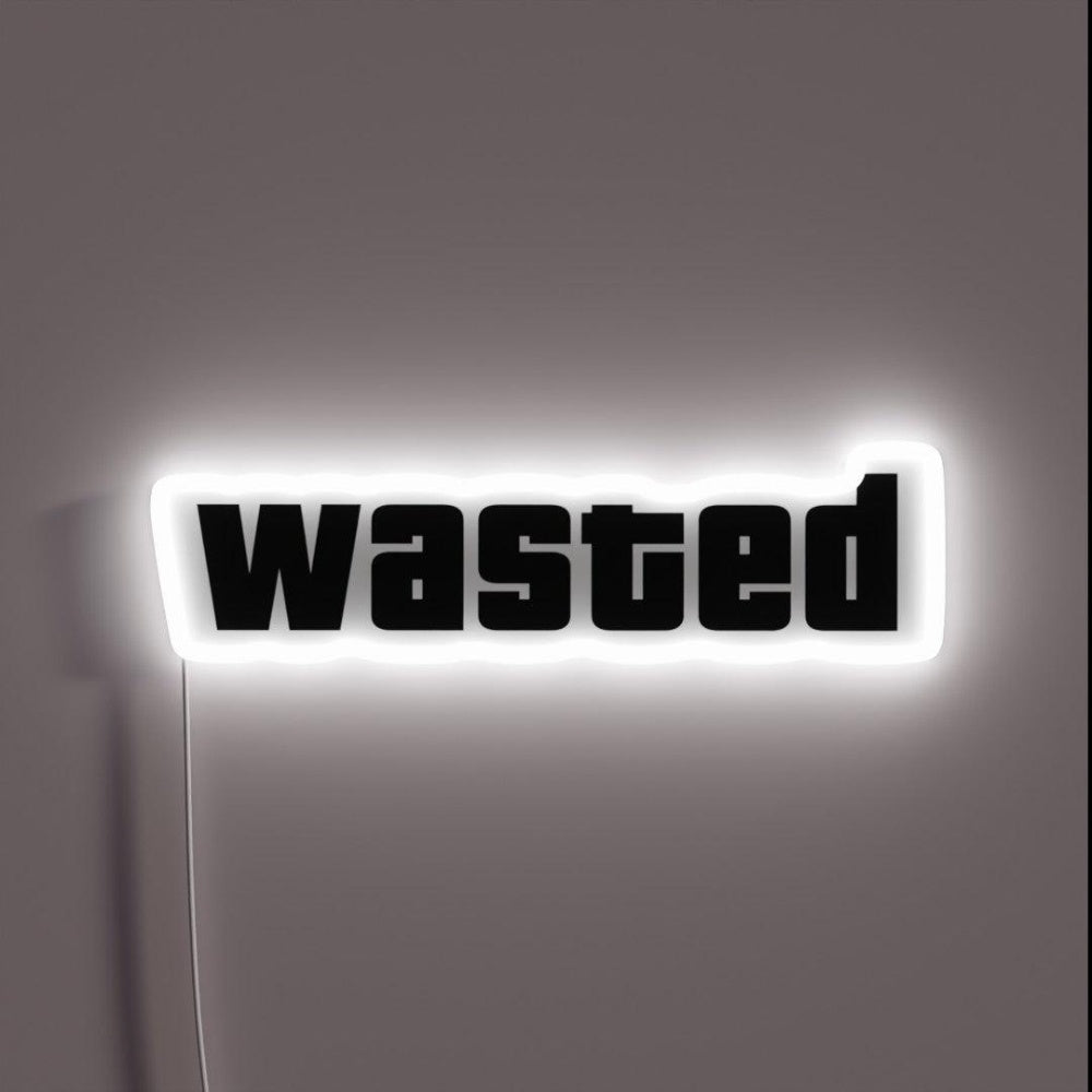 Wasted Rgb Led Neon Sign - Shineneon