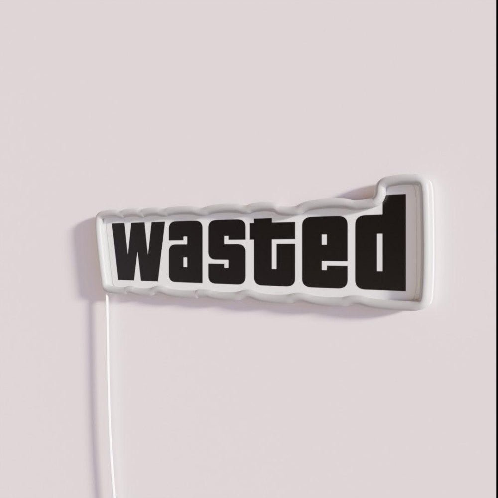 Wasted Rgb Led Neon Sign - Shineneon