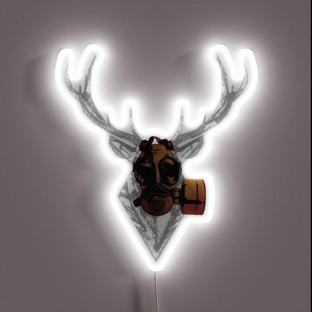 Wasteland Stag Rgb Led Neon Sign - Shineneon