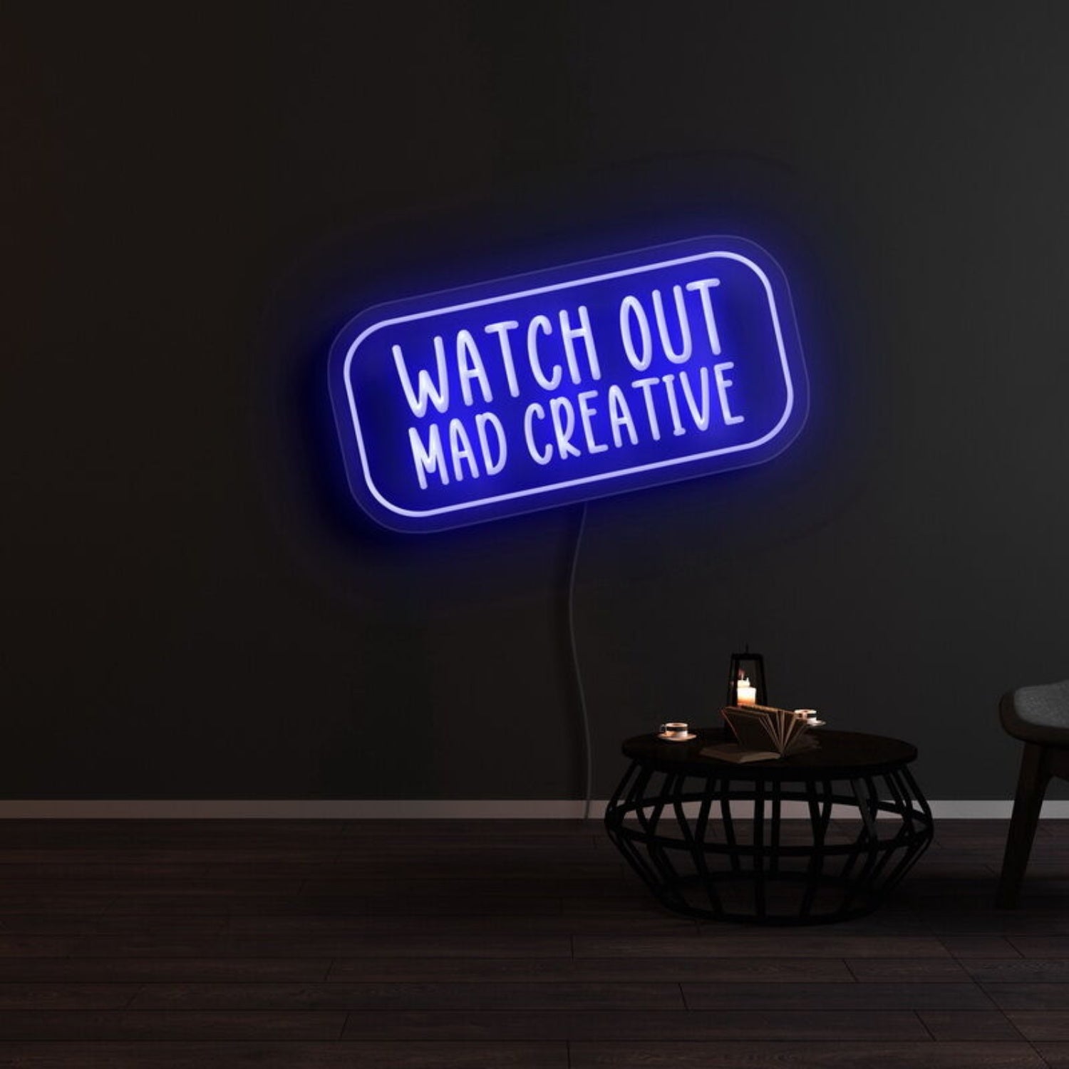 Watch Out Mad Creative Led Neon Sign | Shineneon