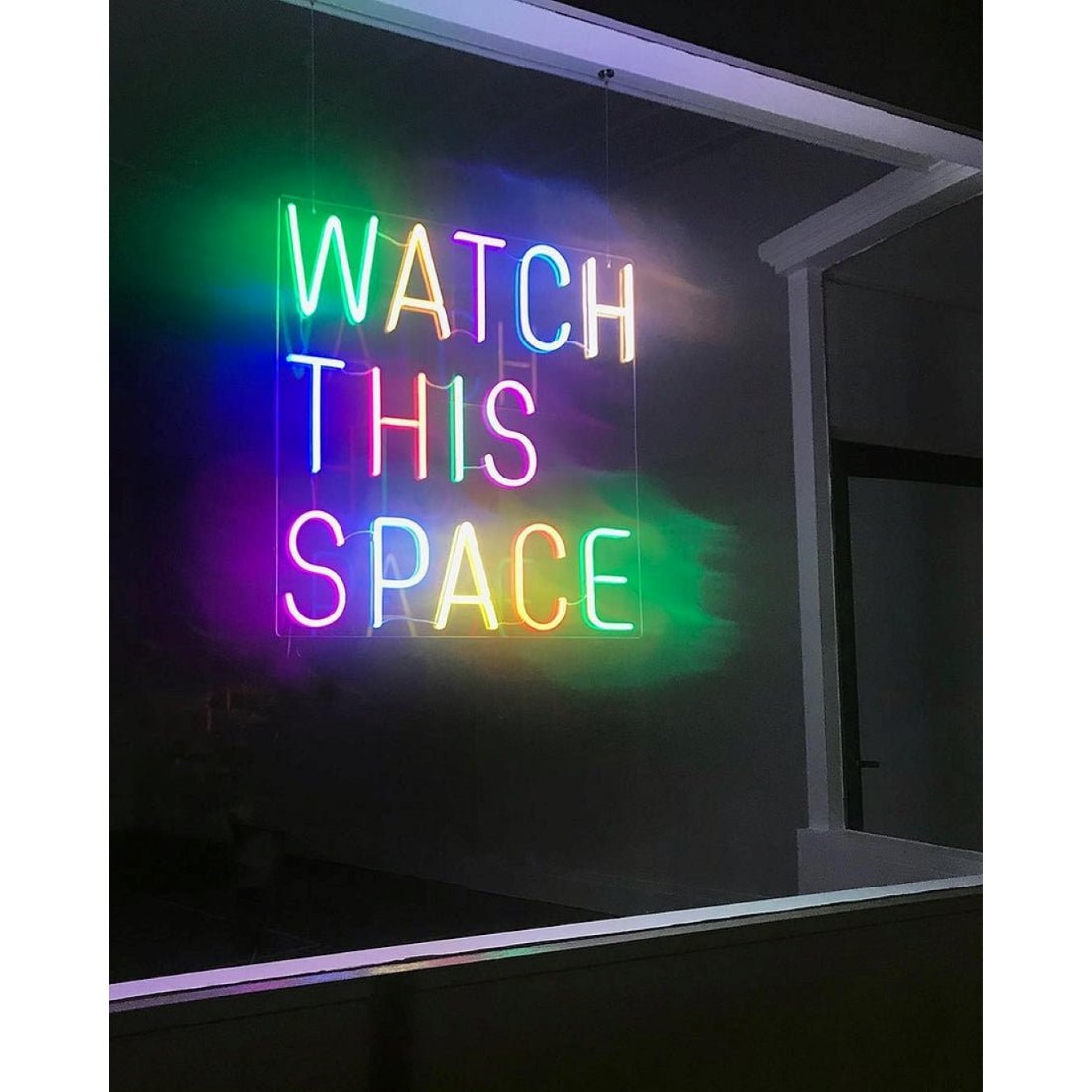 Watch This Space Led Sign Business Neon Sign - Shineneon