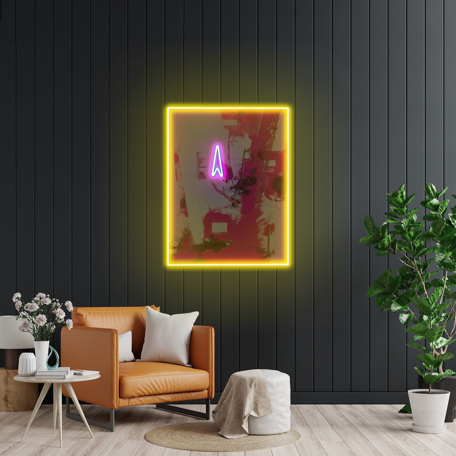 Water Flows With Fish Led Neon Sign Light Custom Led Signs - Shineneon