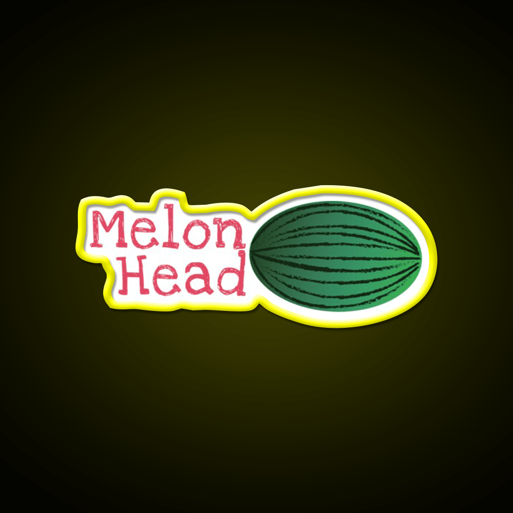 Watermelon Head Snack Food Led Neon Sign Rgb Color - Shineneon