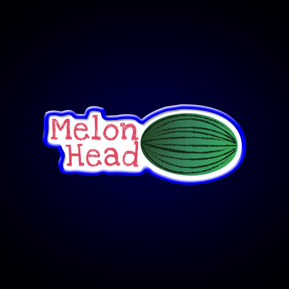Watermelon Head Snack Food Led Neon Sign Rgb Color - Shineneon