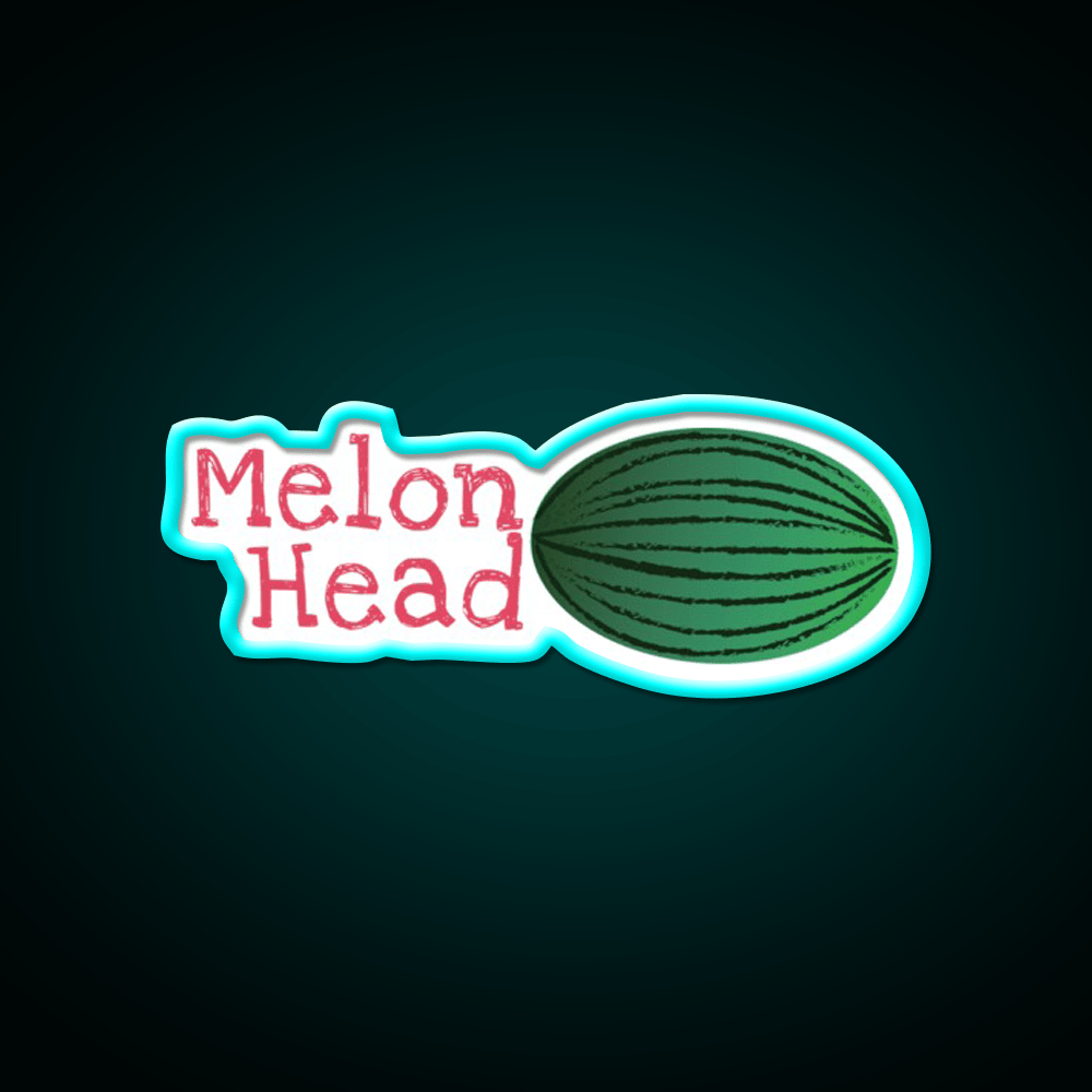 Watermelon Head Snack Food Led Neon Sign Rgb Color - Shineneon