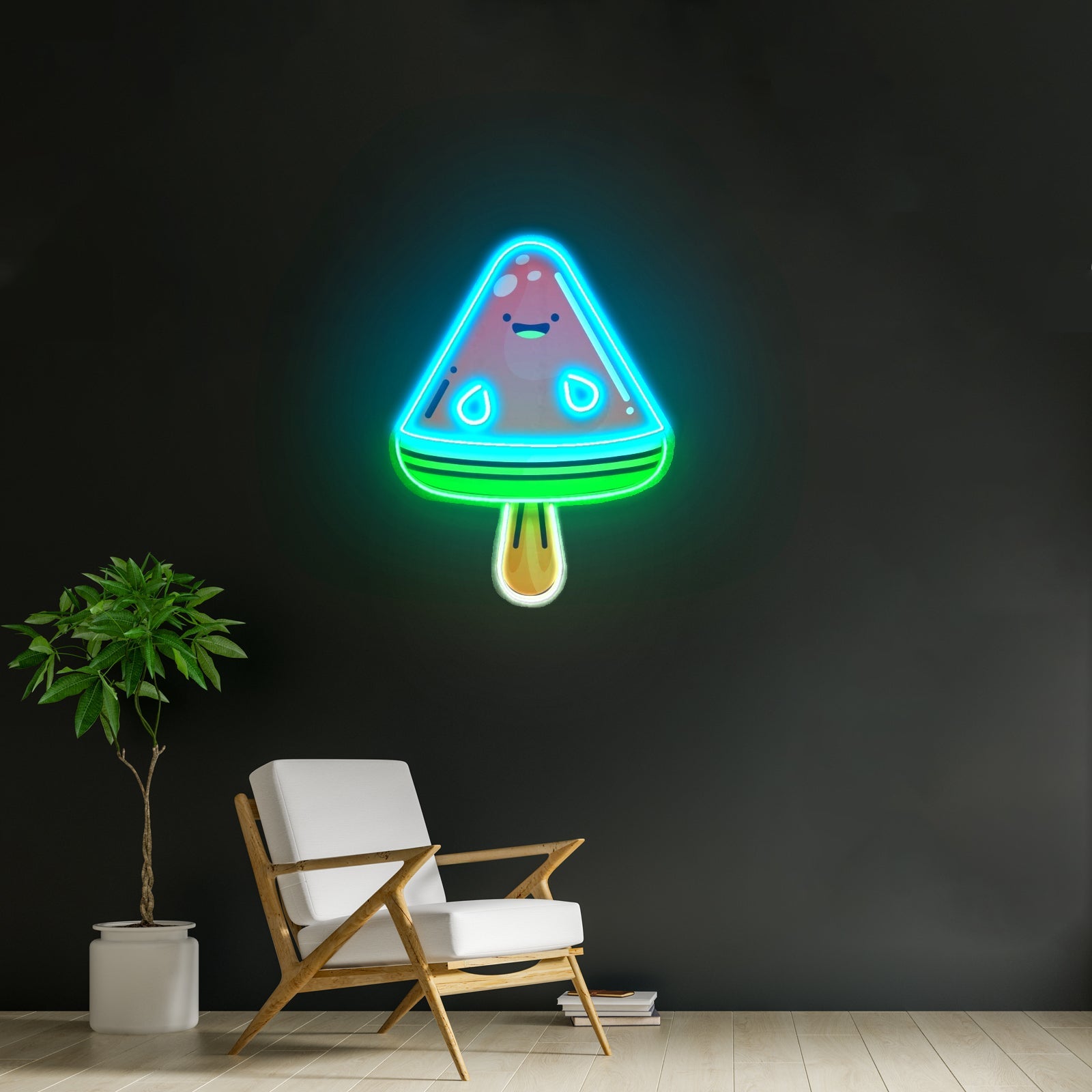Watermelon Popsicle Neon Acrylic Artwork - Shineneon