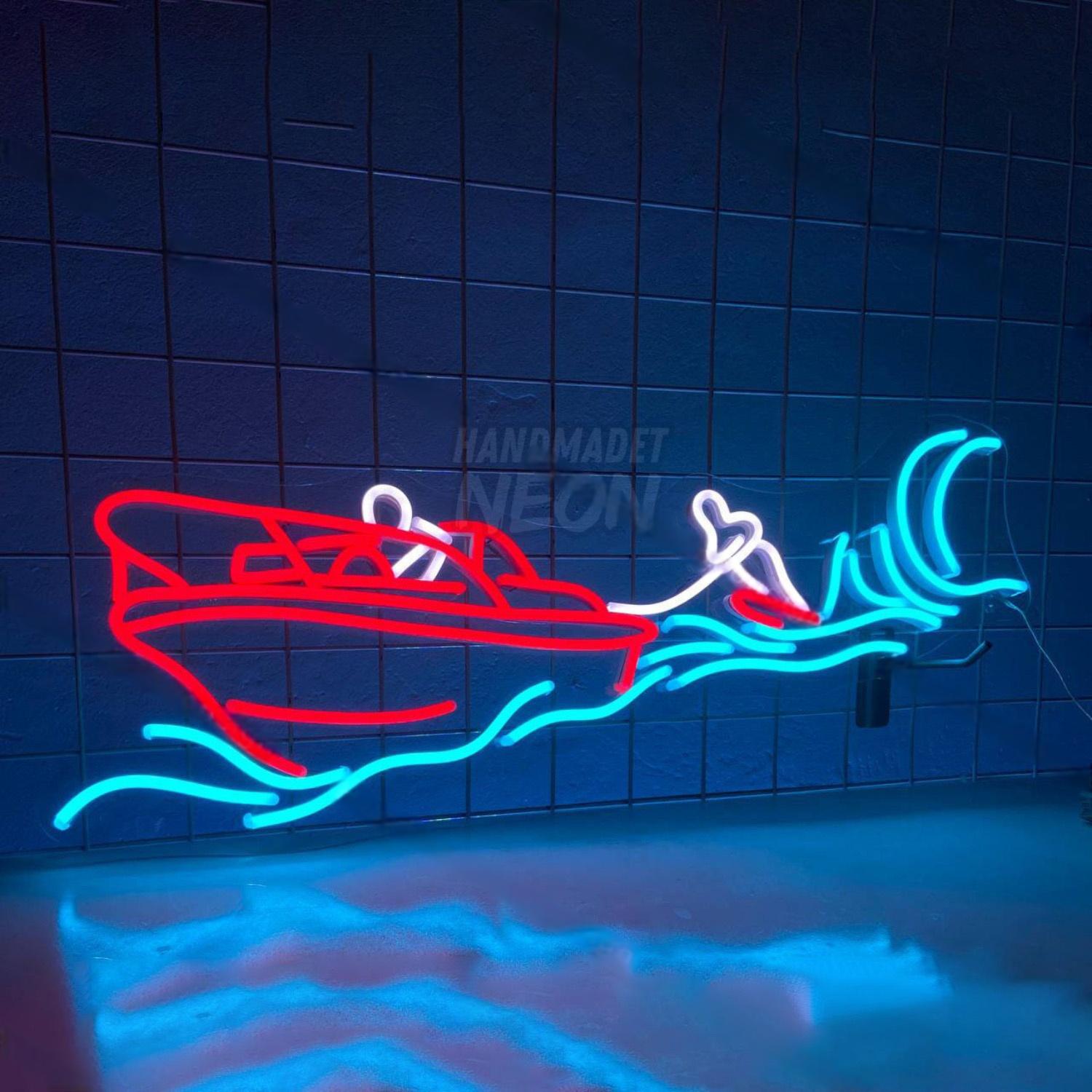Waterskiing Led Neon Sign Waterskiing Led Neon Sign | Shineneon