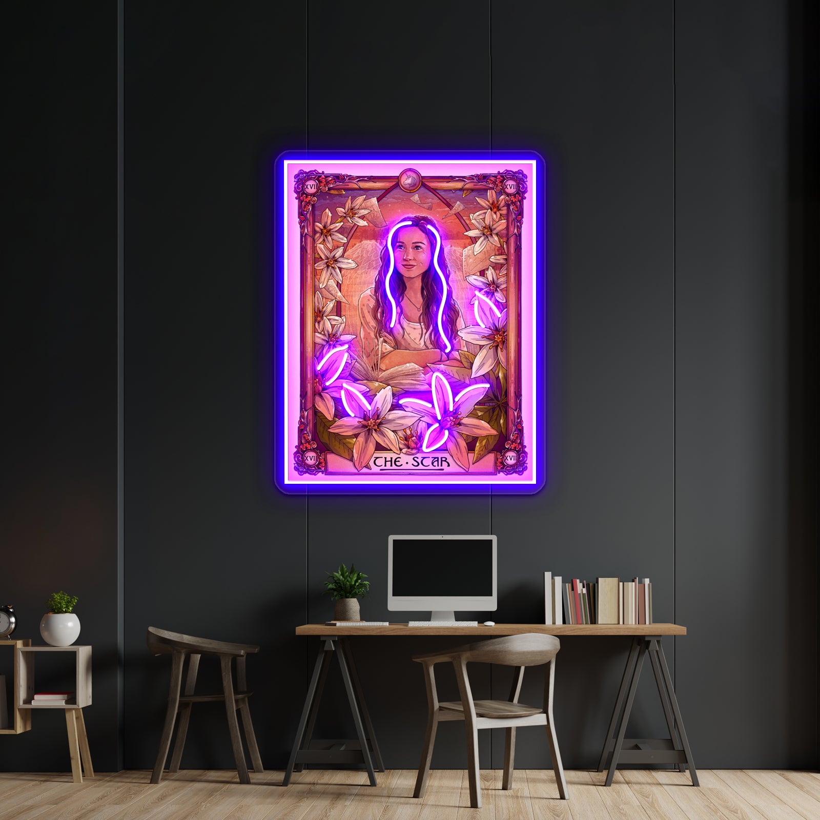 Waverly The Star Wynonna Earp Tarot Artwork Neon Signs Custom | Shineneon