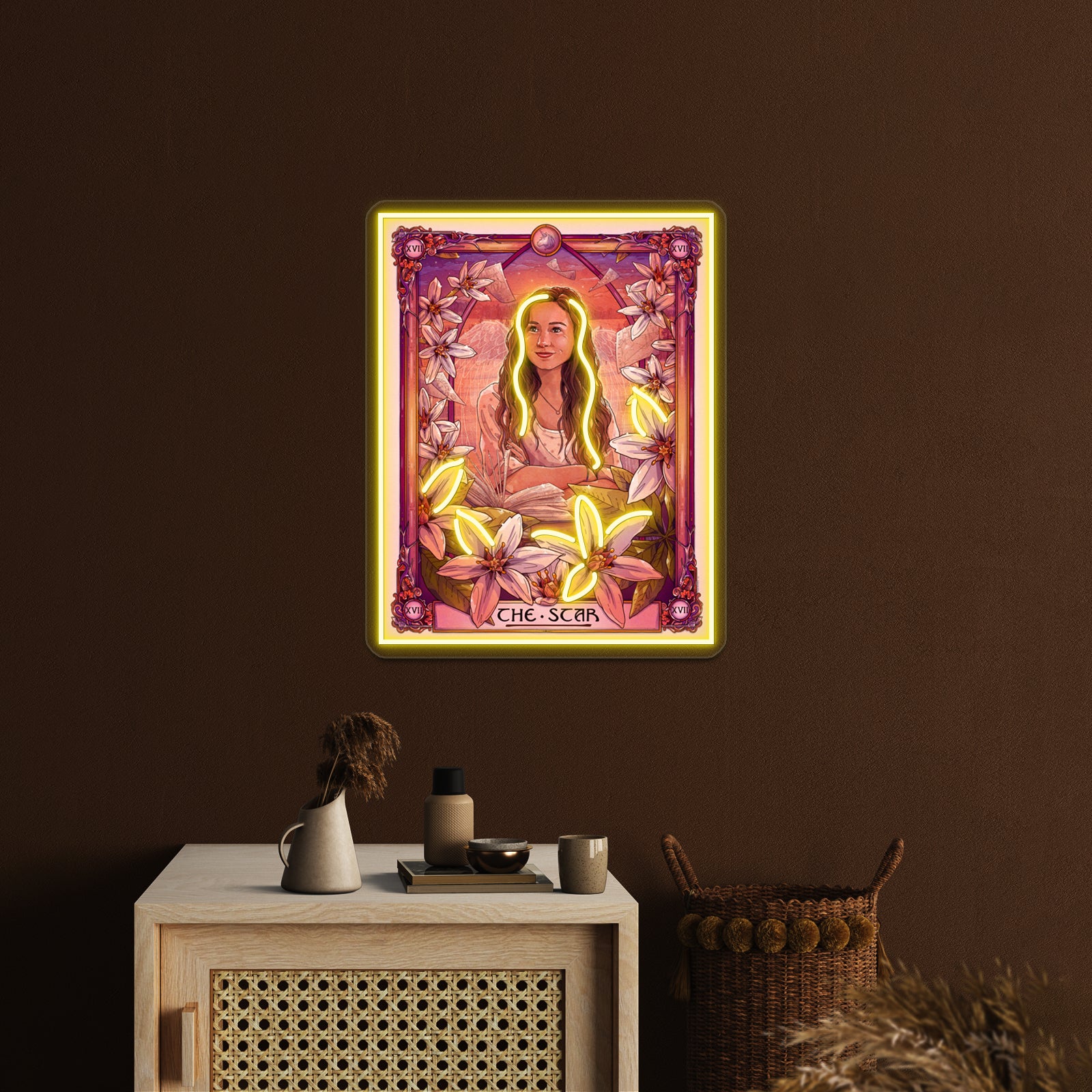 Waverly The Star Wynonna Earp Tarot Artwork Neon Signs Custom | Shineneon