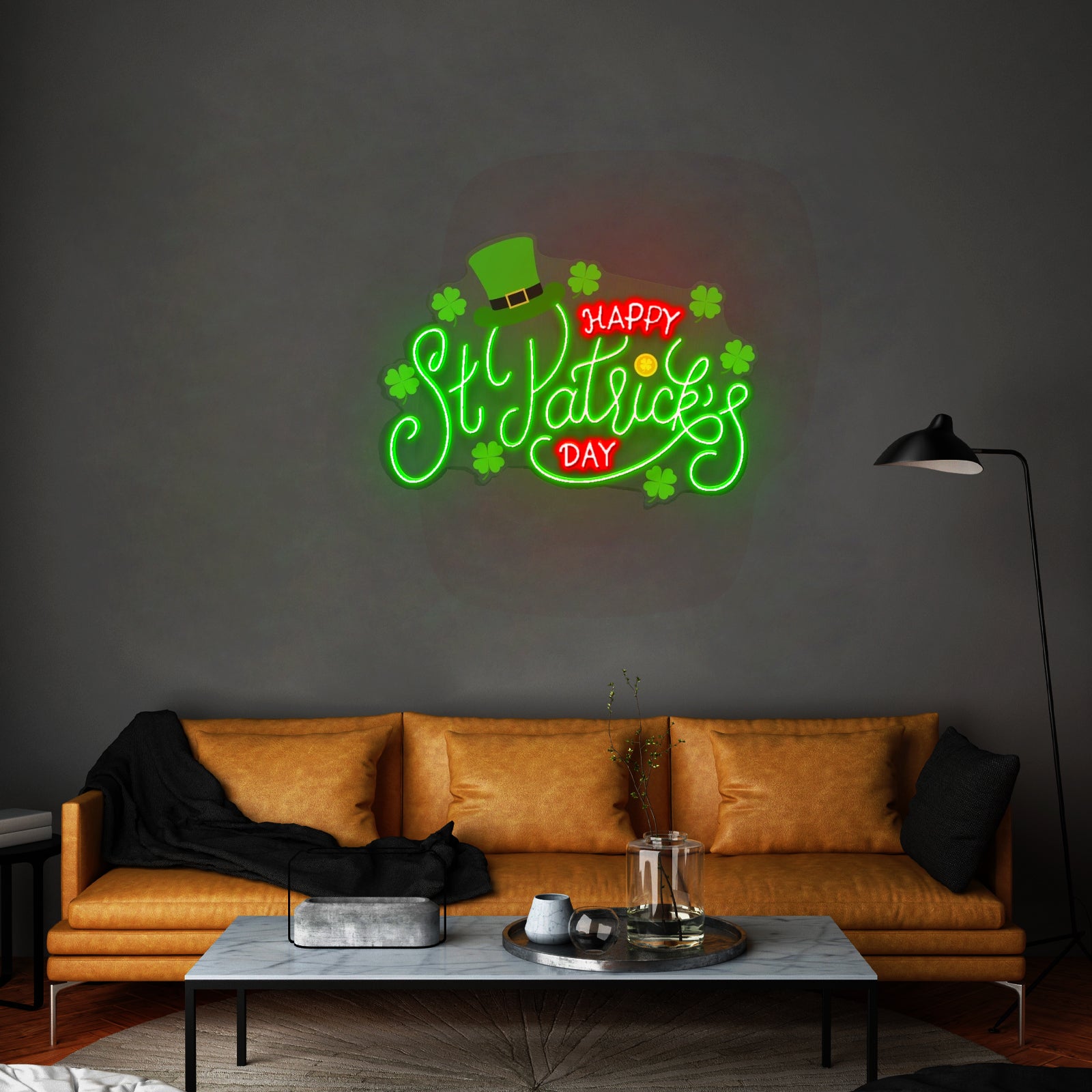 Wavy Merry Christmas Led Neon Acrylic Artwork For Sale