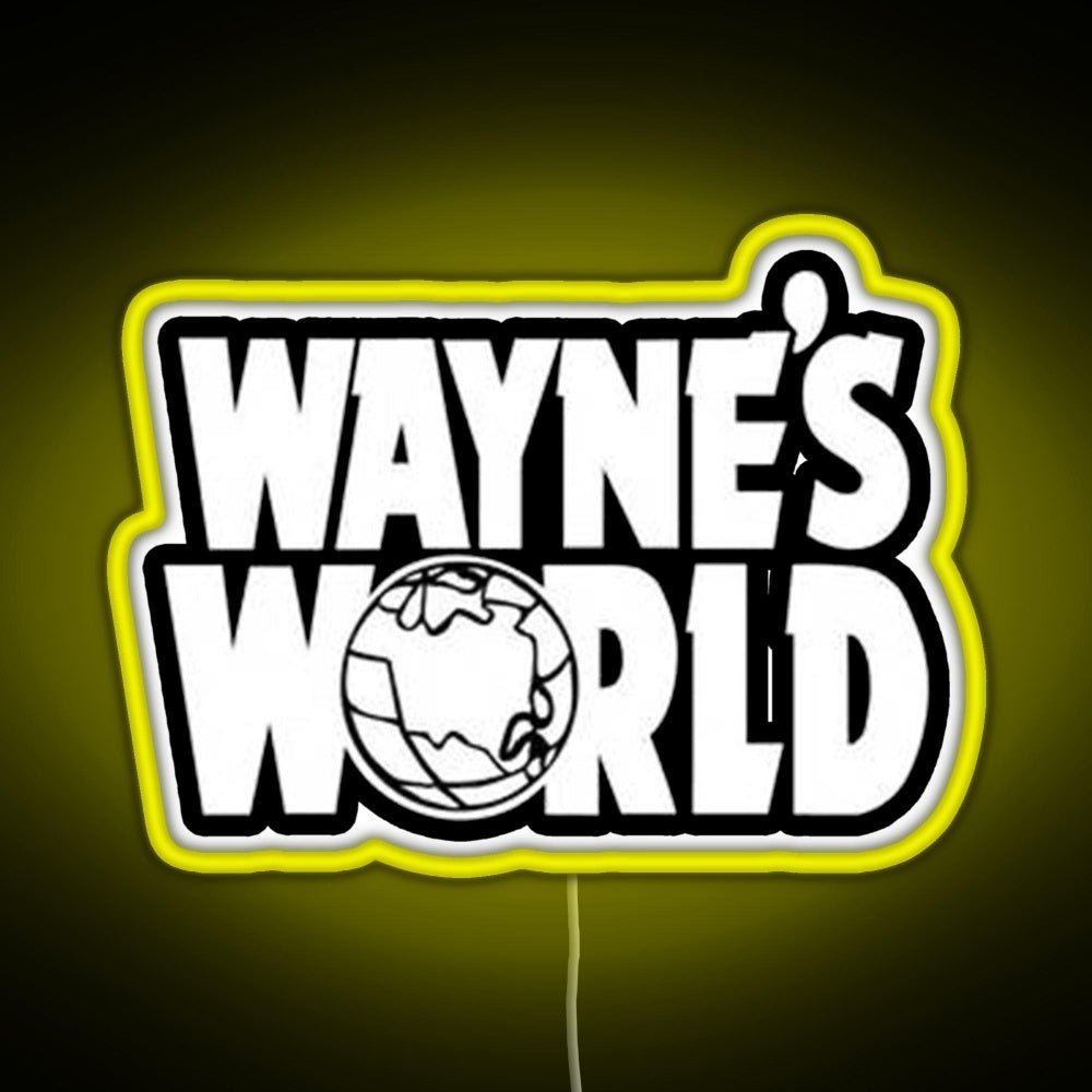 Waynes World Rgb Led Neon Sign Pop Wall Art - Shineneon