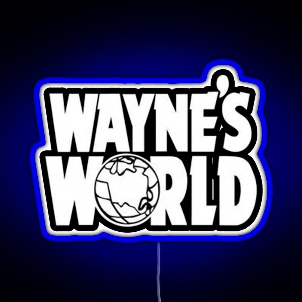 Waynes World Rgb Led Neon Sign Pop Wall Art - Shineneon