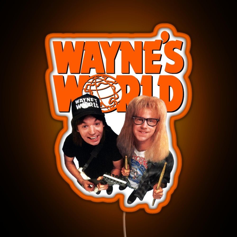 Waynes World Rgb Led Sign - Shineneon