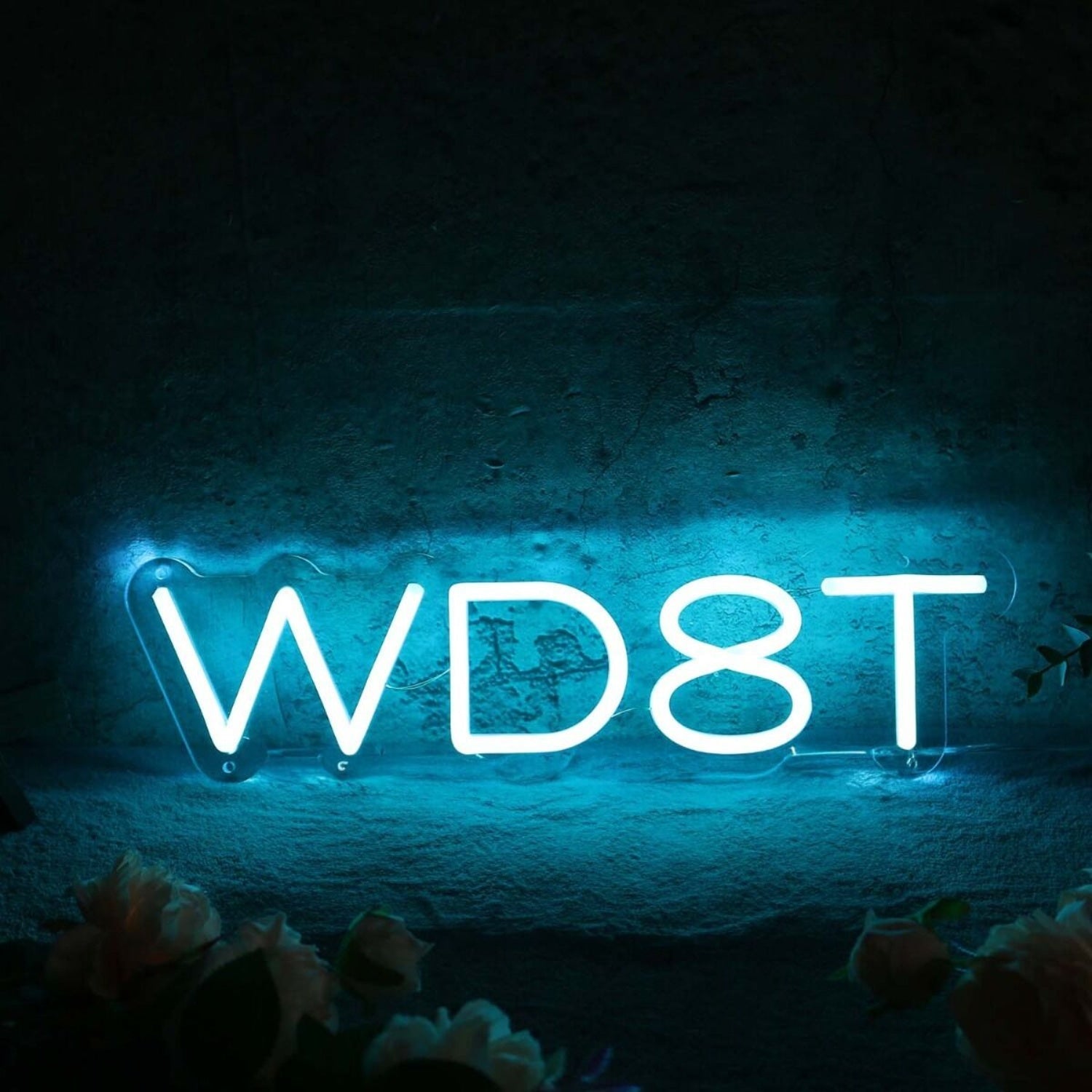 Wd8t Blue Led Neon Sign - Shineneon
