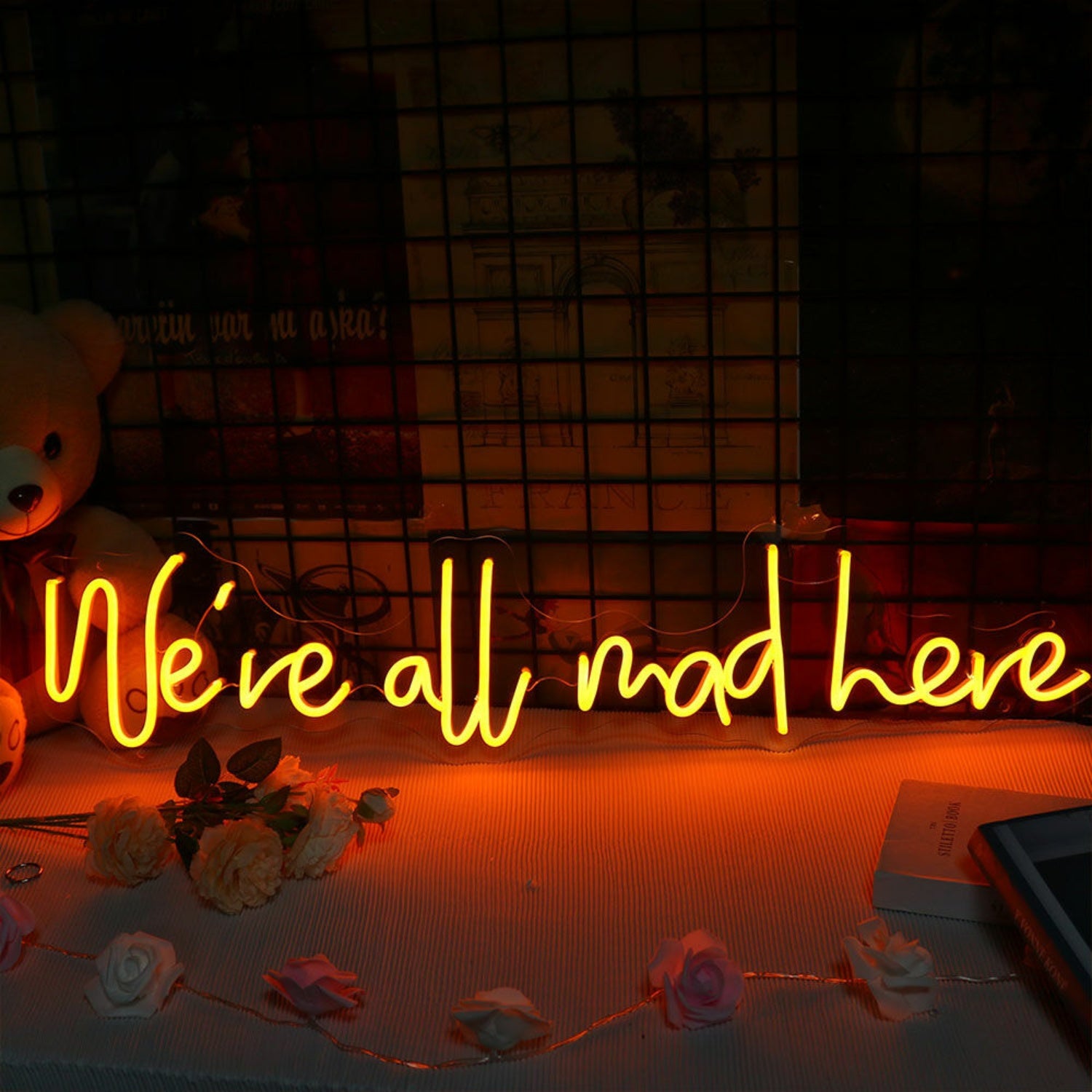 We Are All Mad Here Led Neon Sign | Shineneon