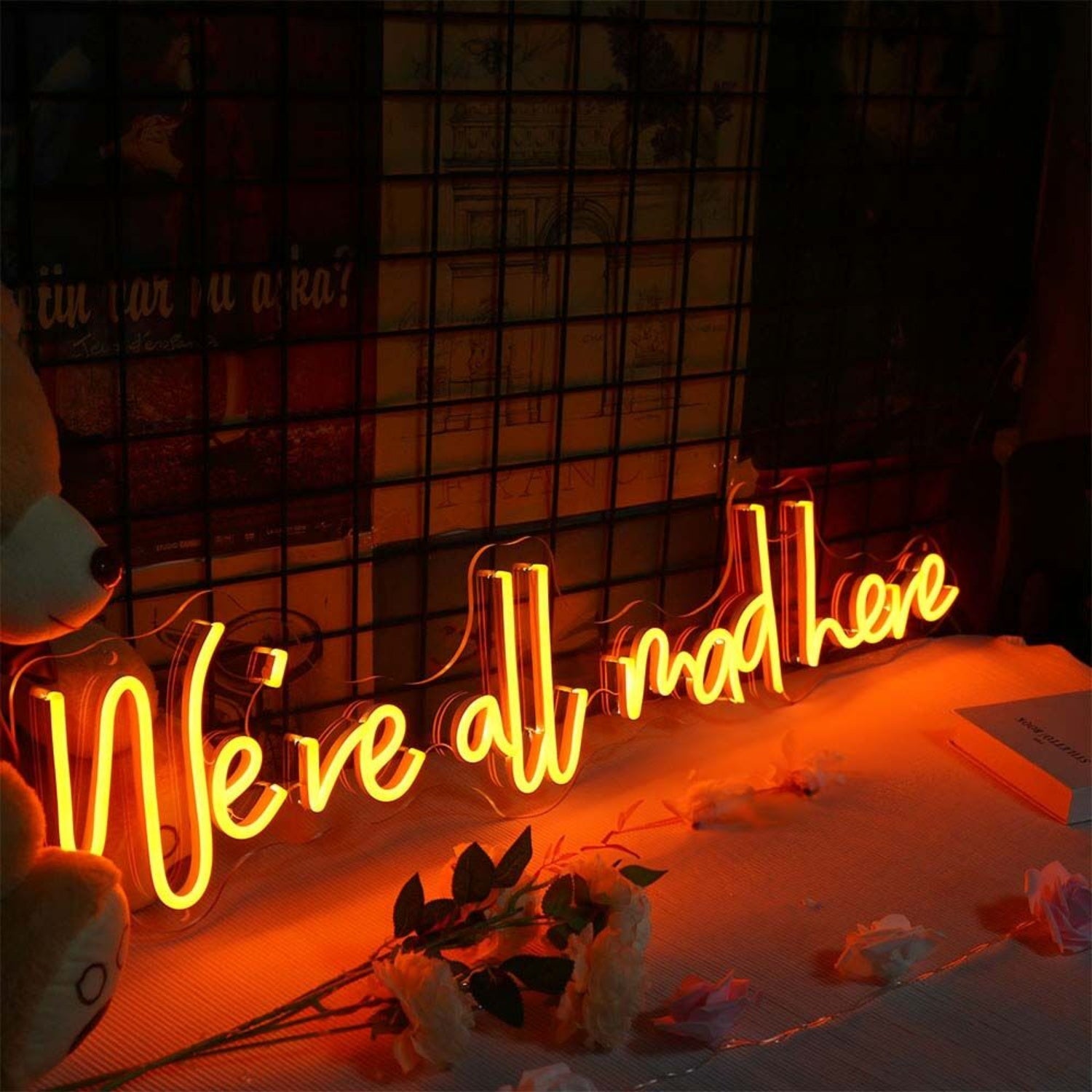 We Are All Mad Here Led Neon Sign | Shineneon