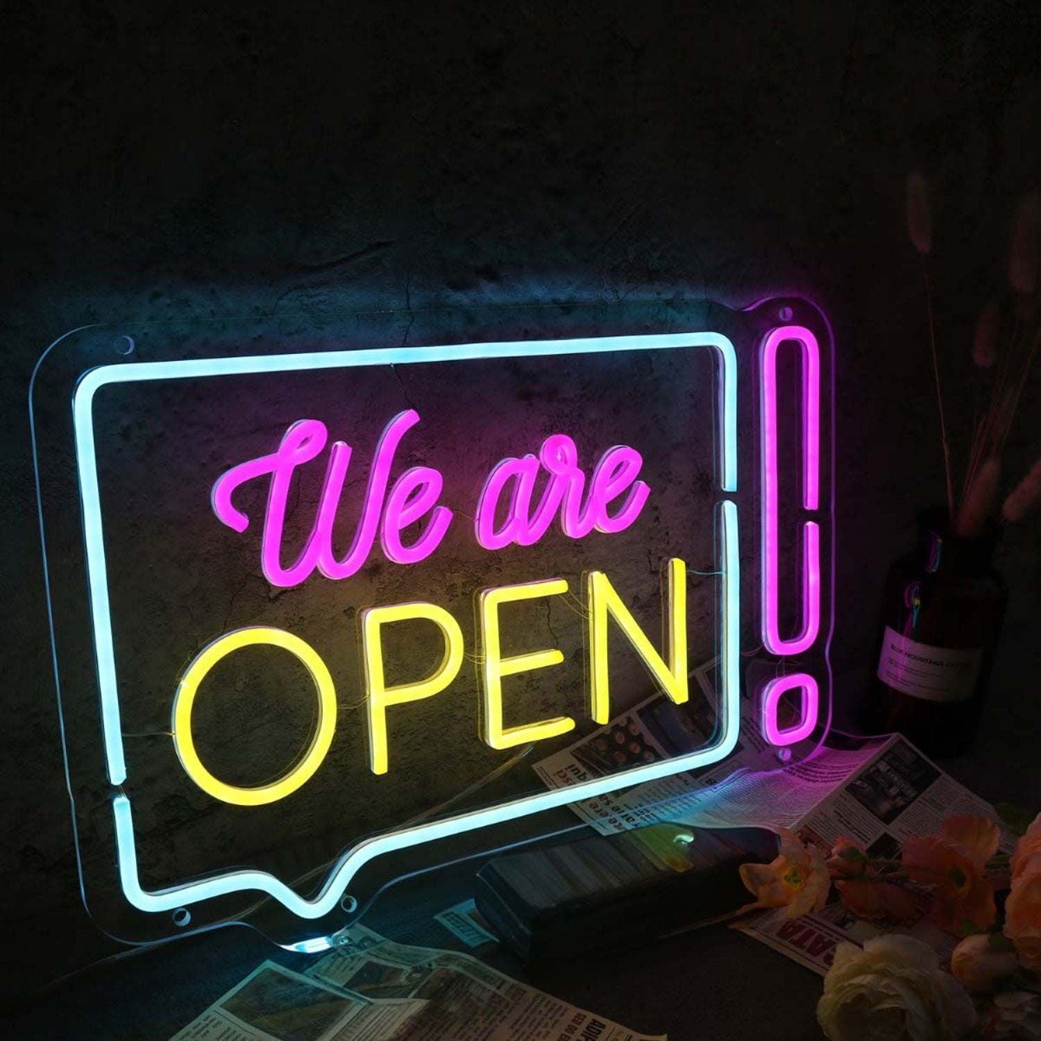 We Are Open Custom Led Neon Sign | Shineneon