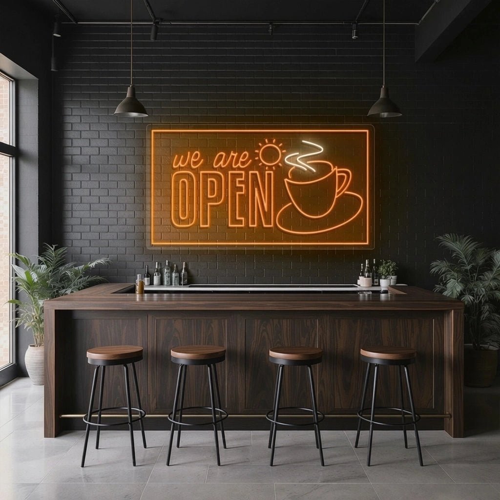 We Are Open LED Neon Sign - Shineneon