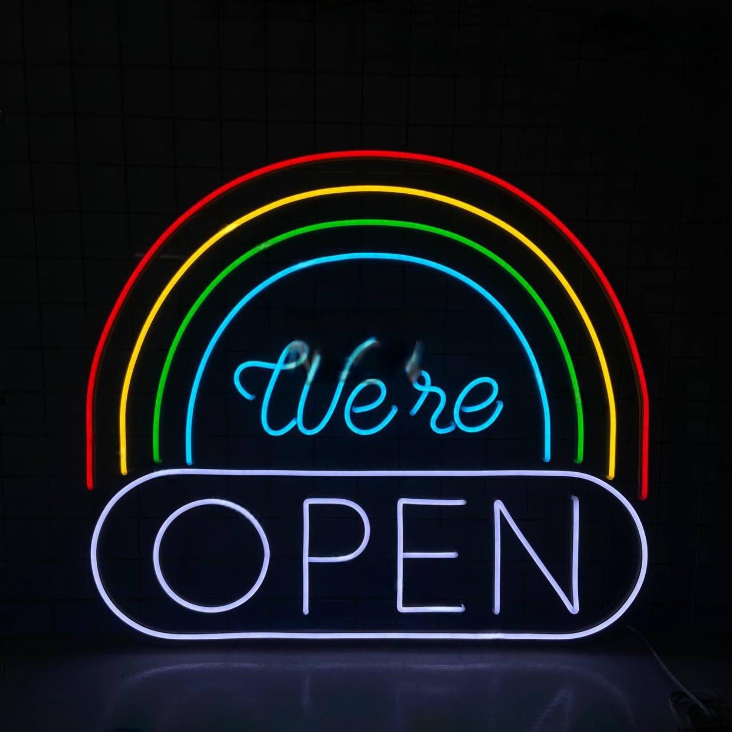 We Are Open Led Neon Sign Led Decor | Shineneon