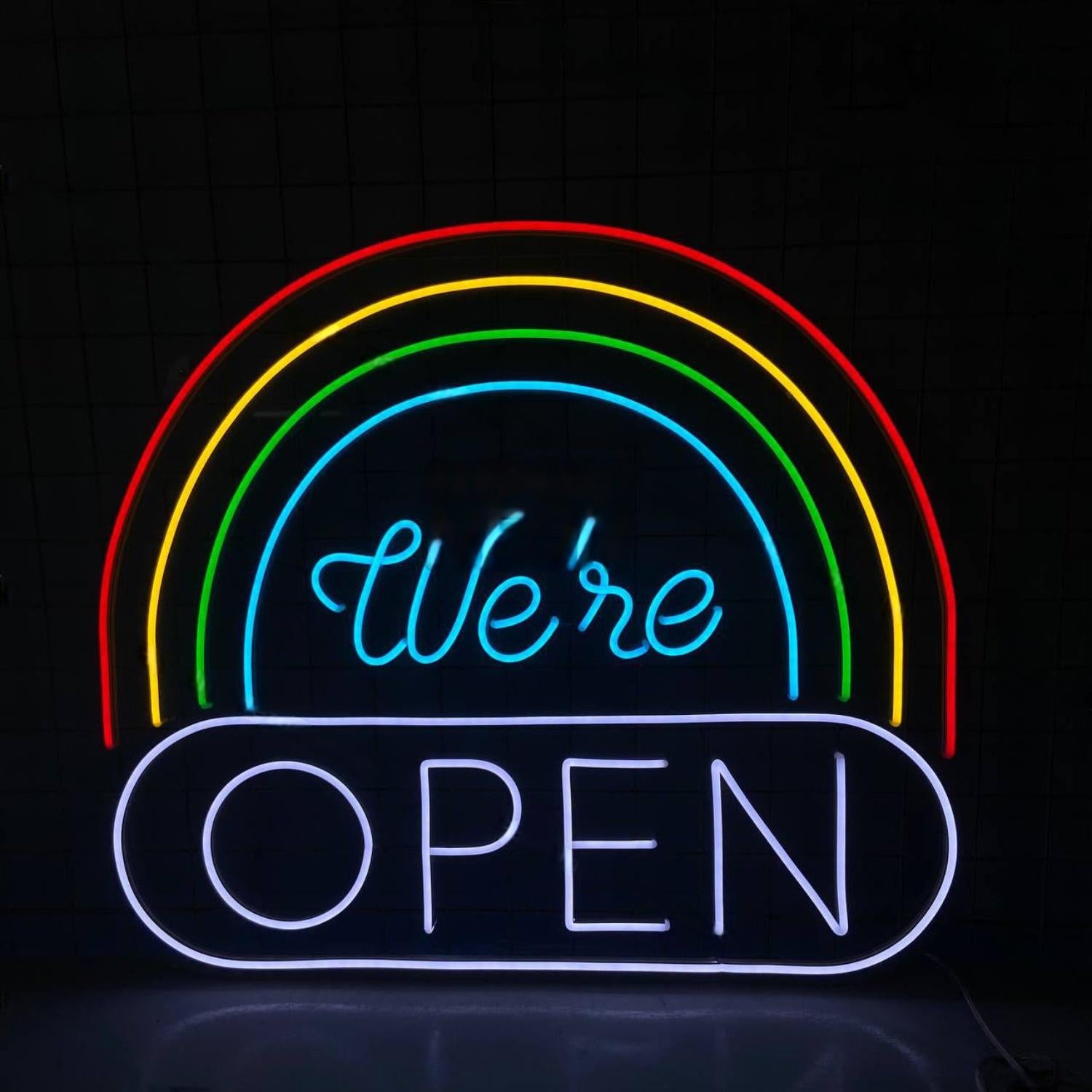 We Are Open Led Neon Sign Led Decor | Shineneon