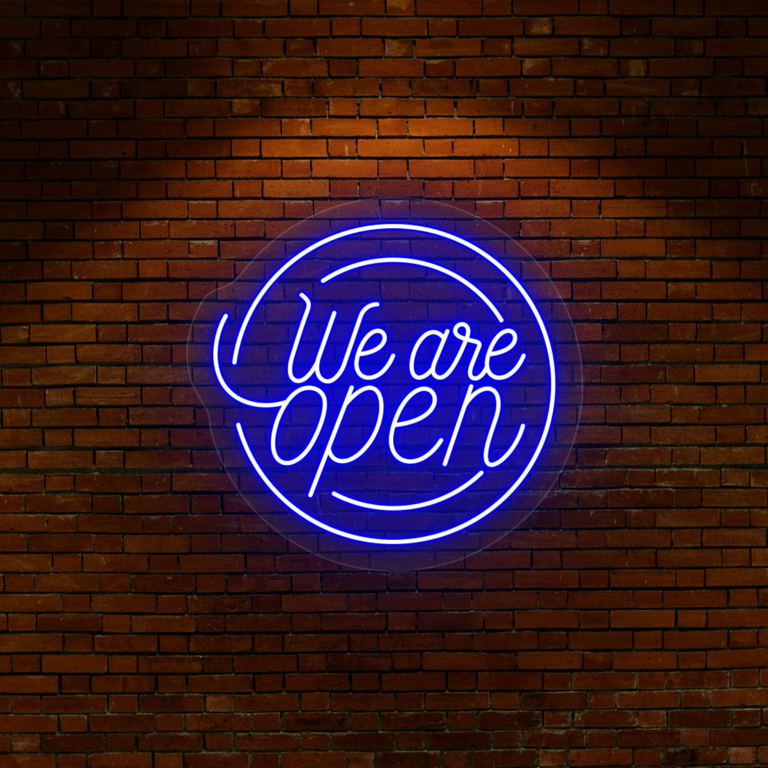 We Are Open Round Led Neon Sign | Shineneon