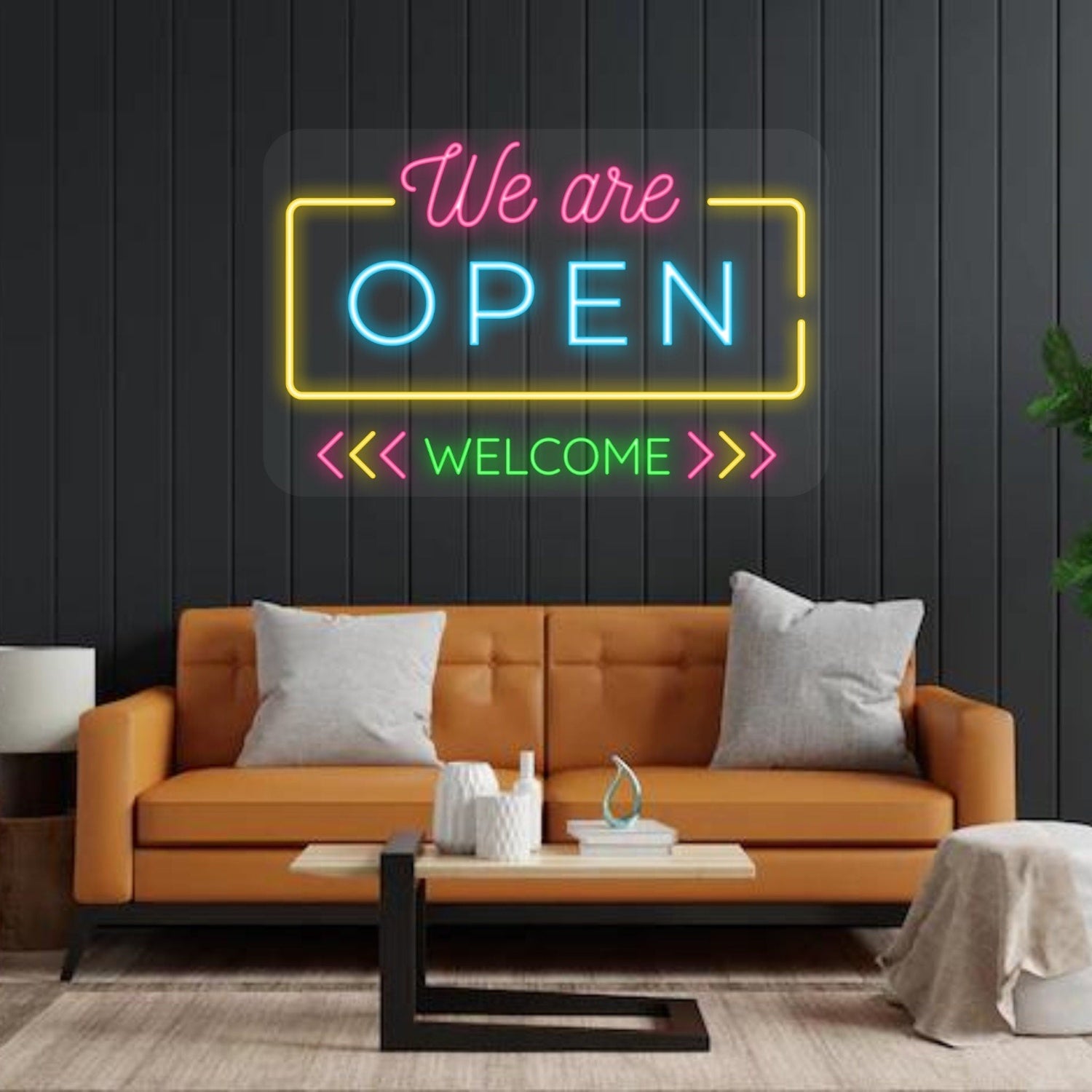 We Are Open Welcome Neon Sign Business Decorations | Shineneon