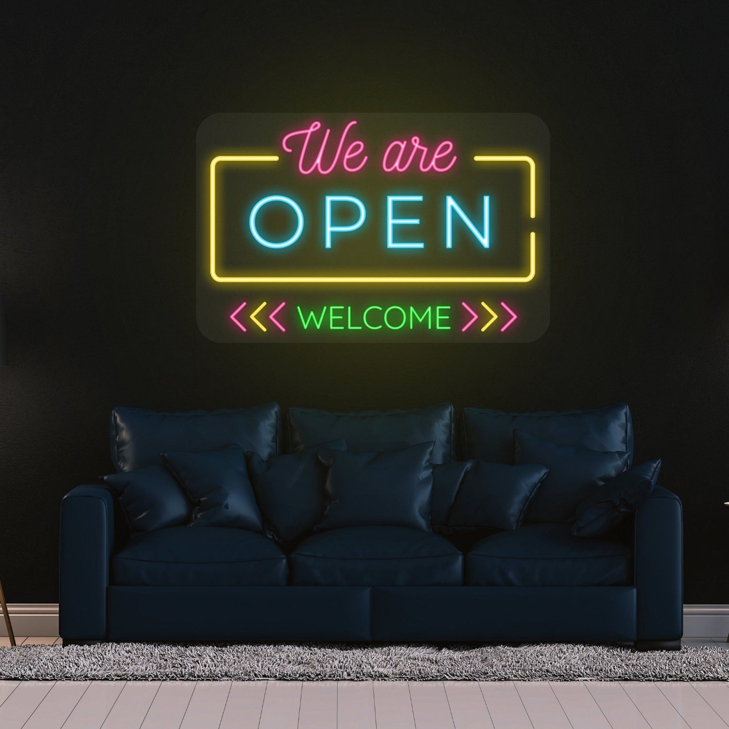 We Are Open Welcome Neon Sign Business Decorations | Shineneon