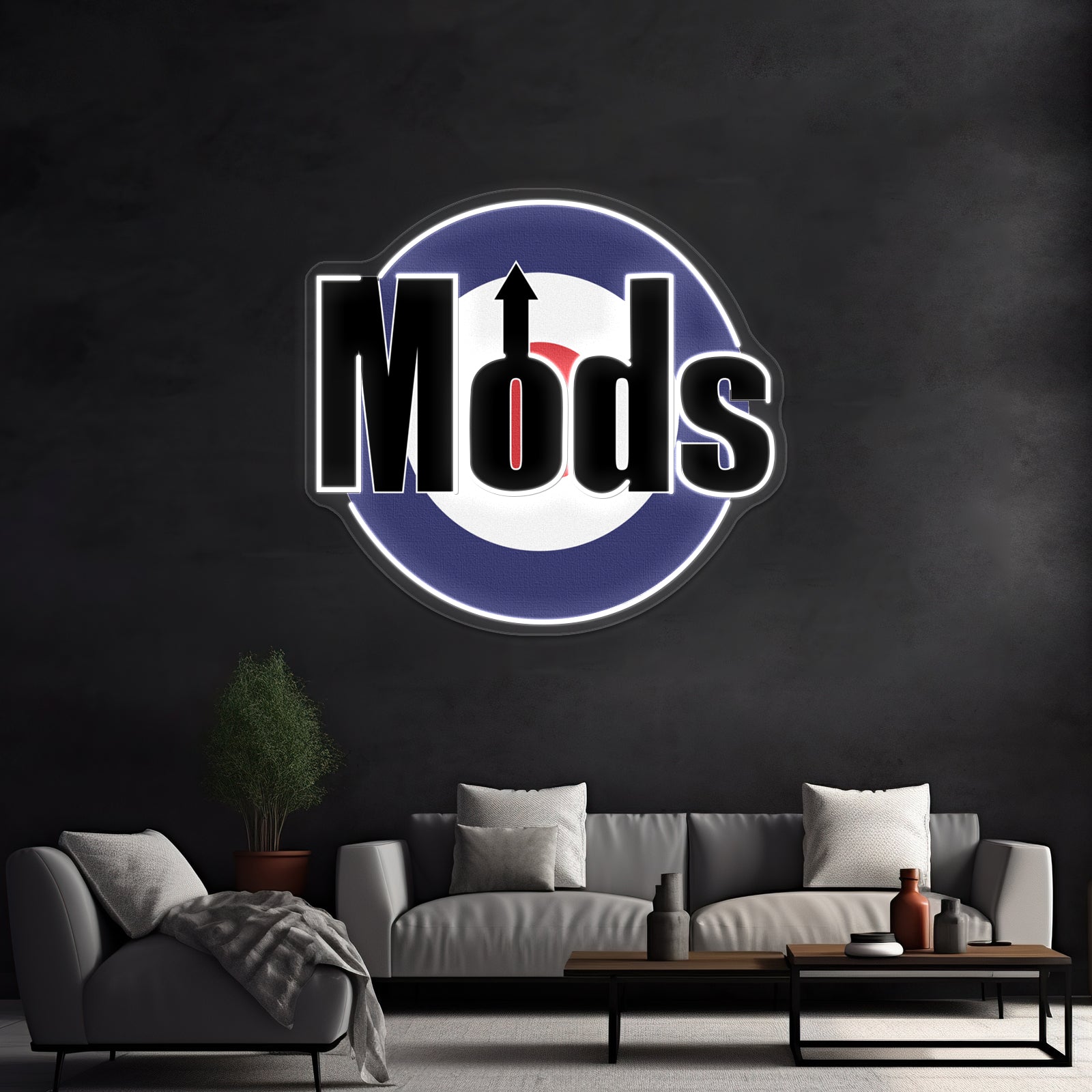 We Are The Mods Artwork Neon Signs Custom | Shineneon