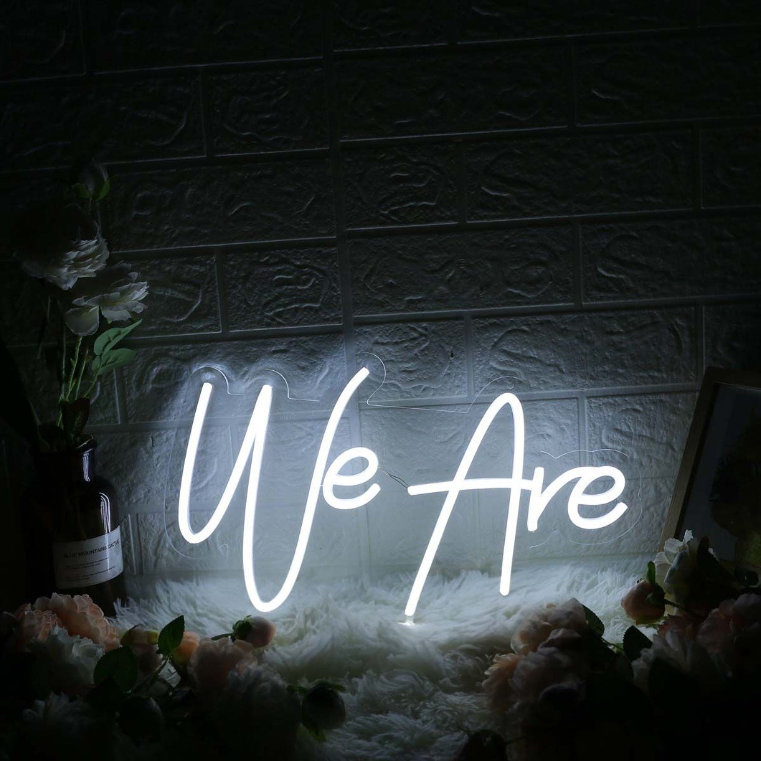 We Are White Custom Led Neon Sign - Shineneon