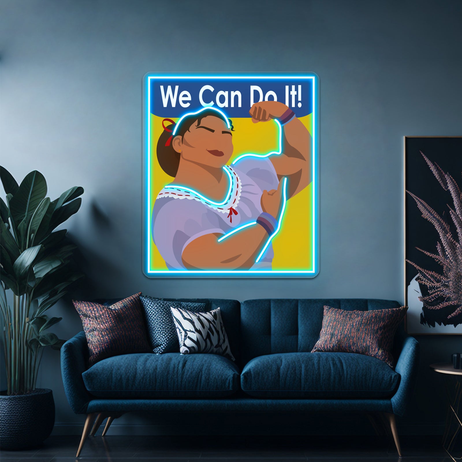 We Can Do It Luisa Artwork Neon Signs Custom | Shineneon