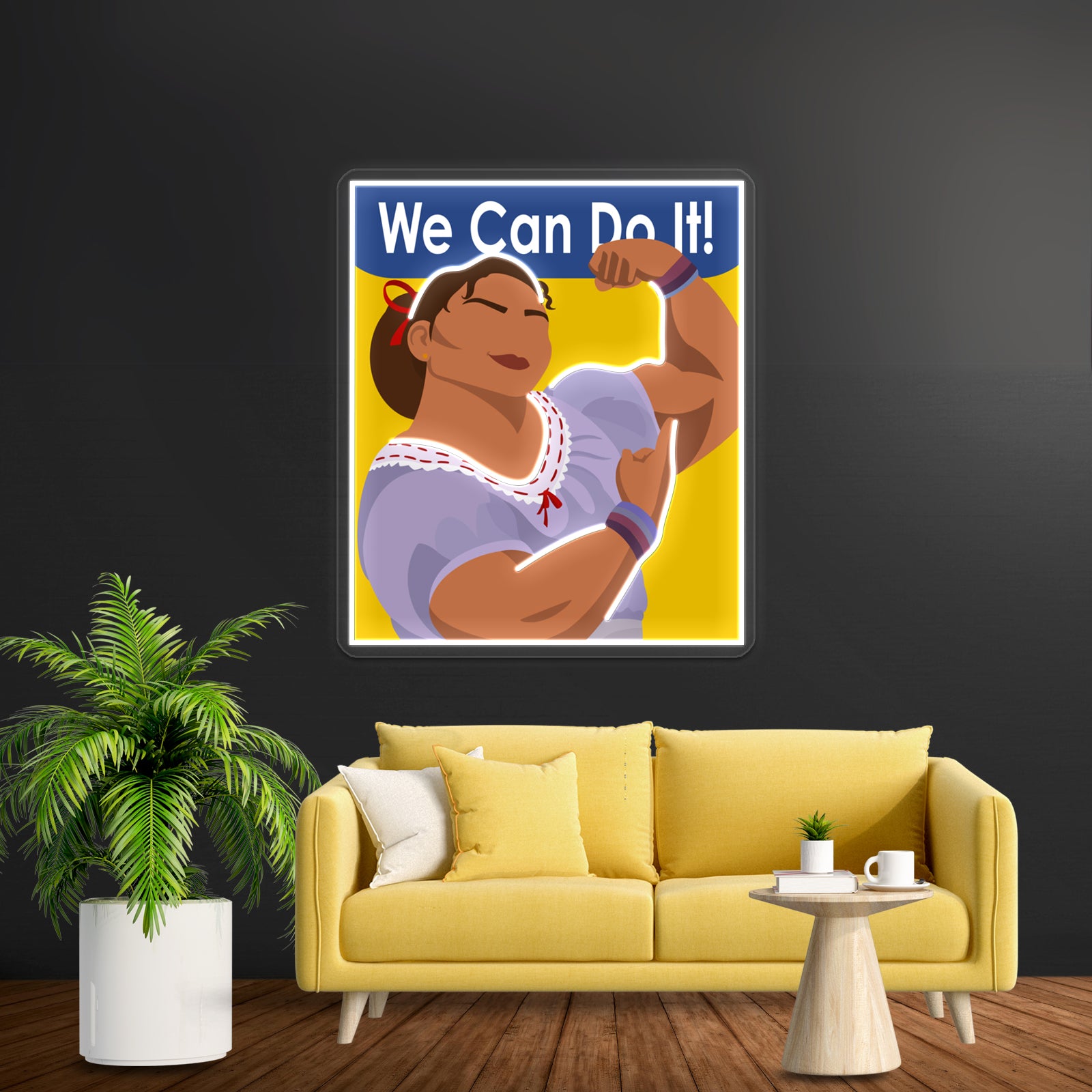 We Can Do It Luisa Artwork Neon Signs Custom | Shineneon
