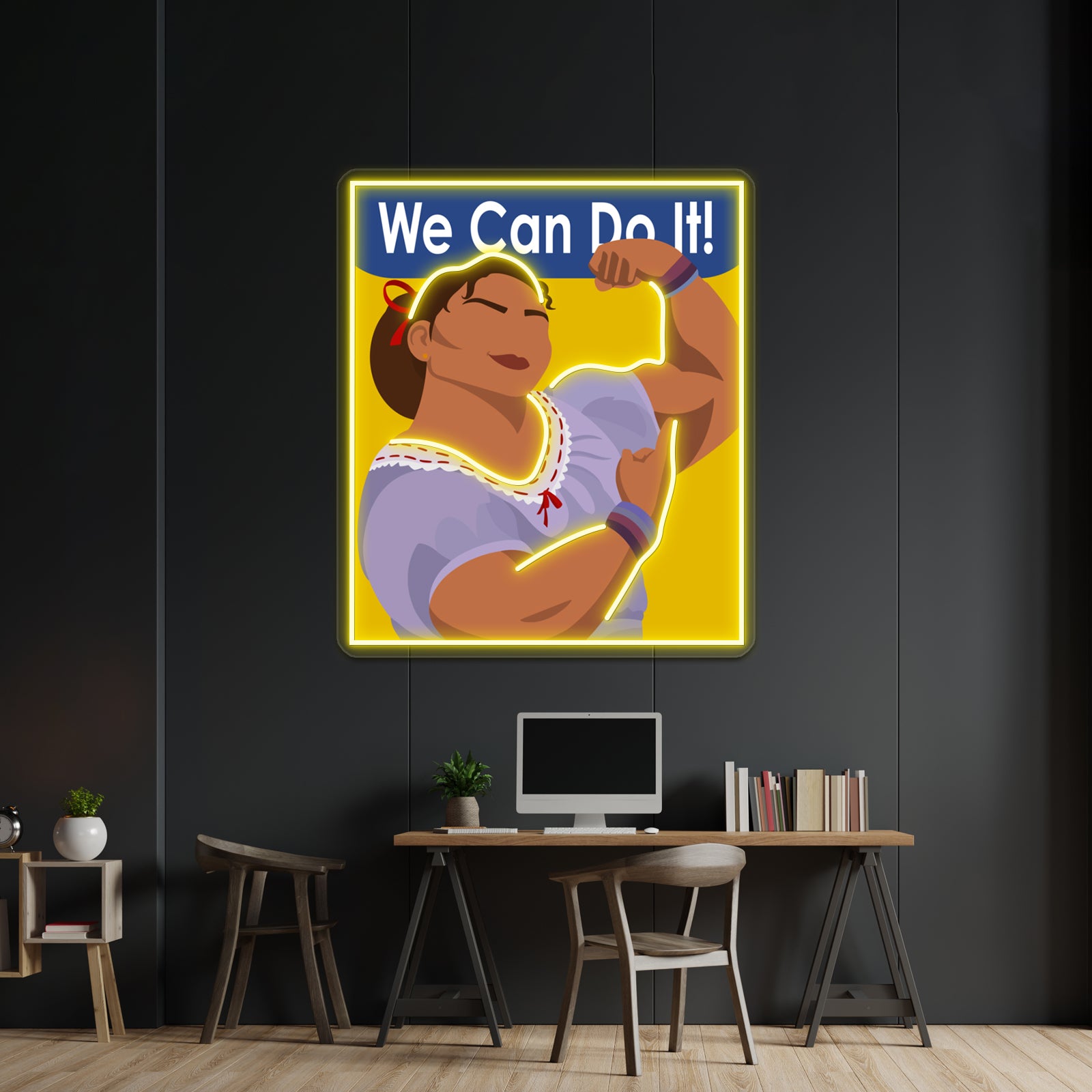 We Can Do It Luisa Artwork Neon Signs Custom | Shineneon
