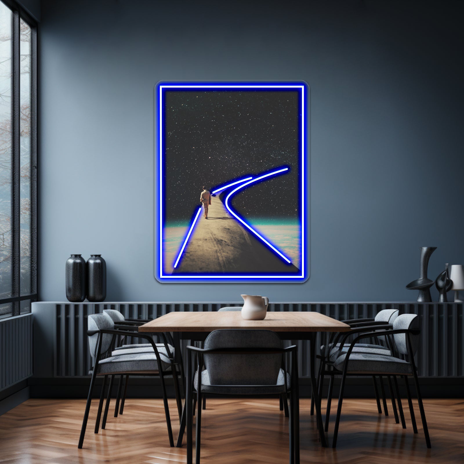 We Chose This Road My Dear Artwork Neon Signs Custom | Shineneon