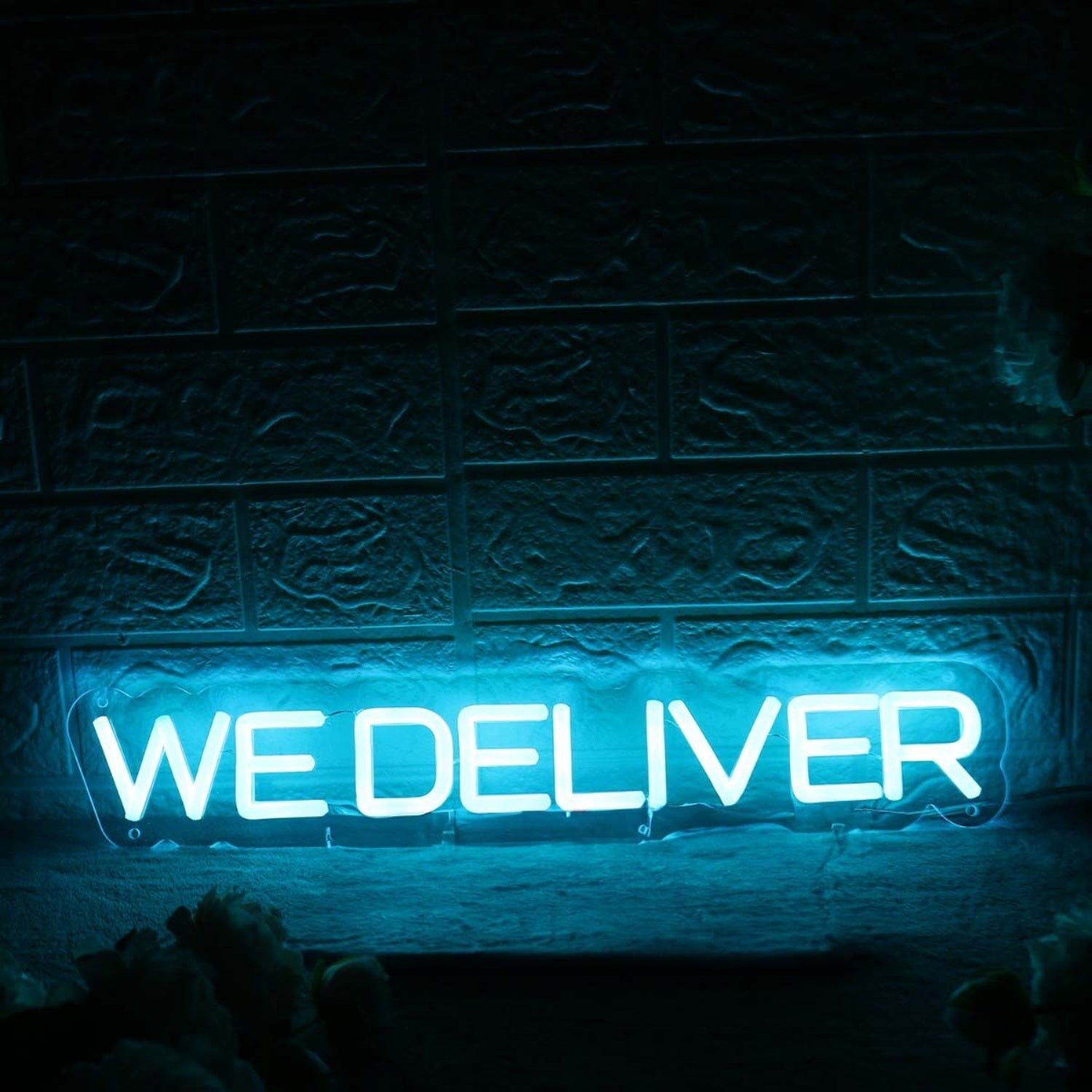 We Deliver Blue Led Neon Sign - Shineneon