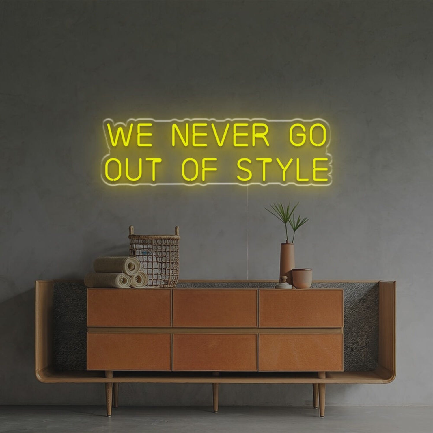 We Never Go Out Of Style Led Neon Sign | Shineneon