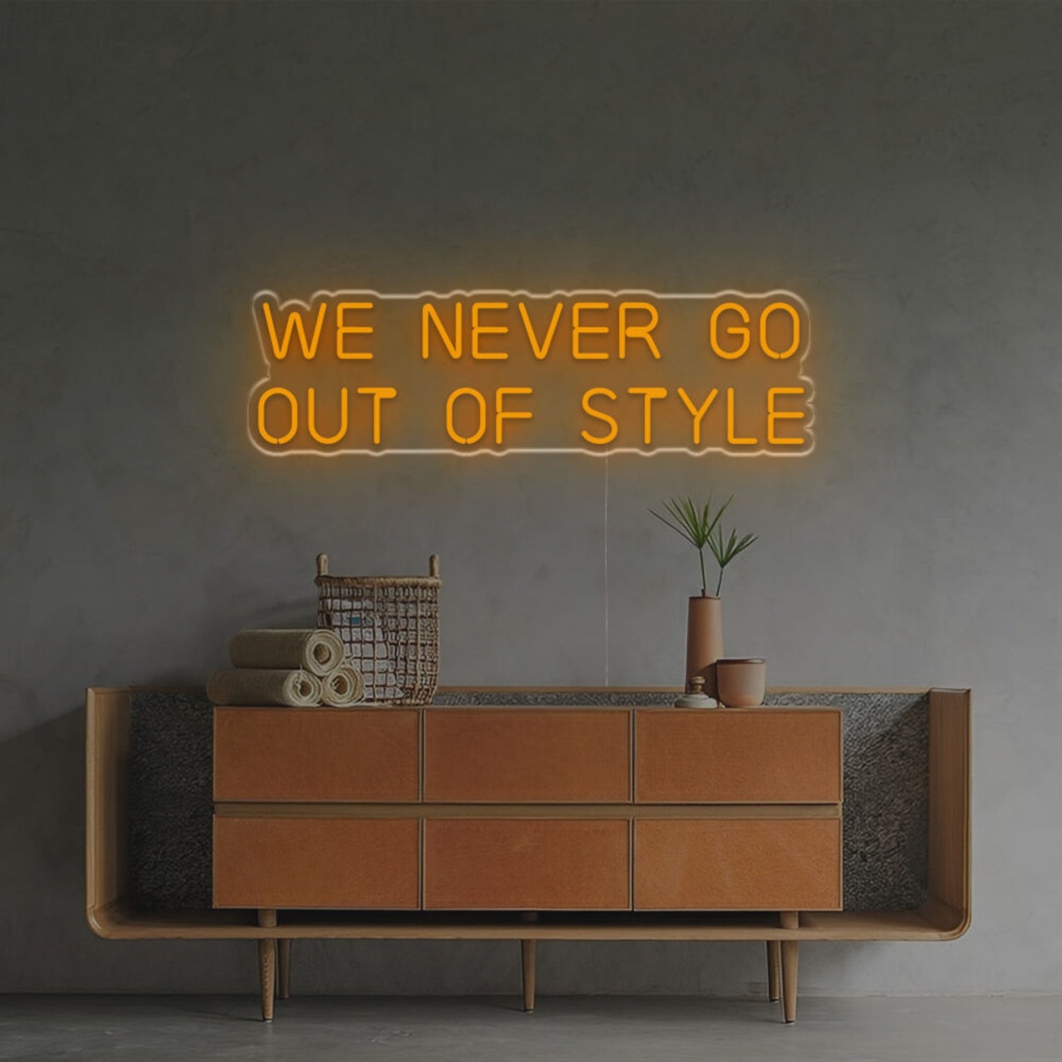 We Never Go Out Of Style Led Neon Sign | Shineneon